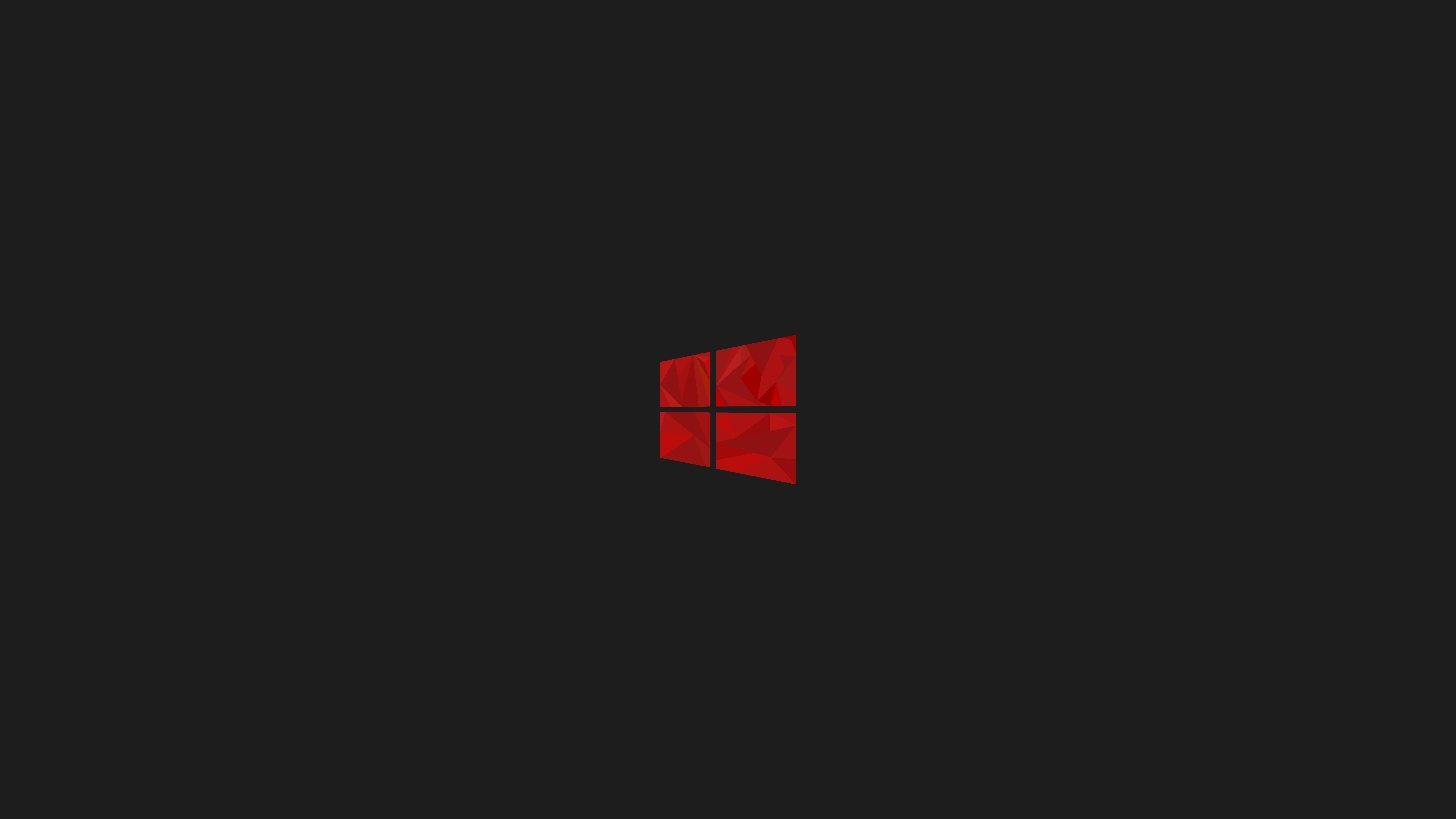 Windows 10 Dark Logo Minimal Wallpapers