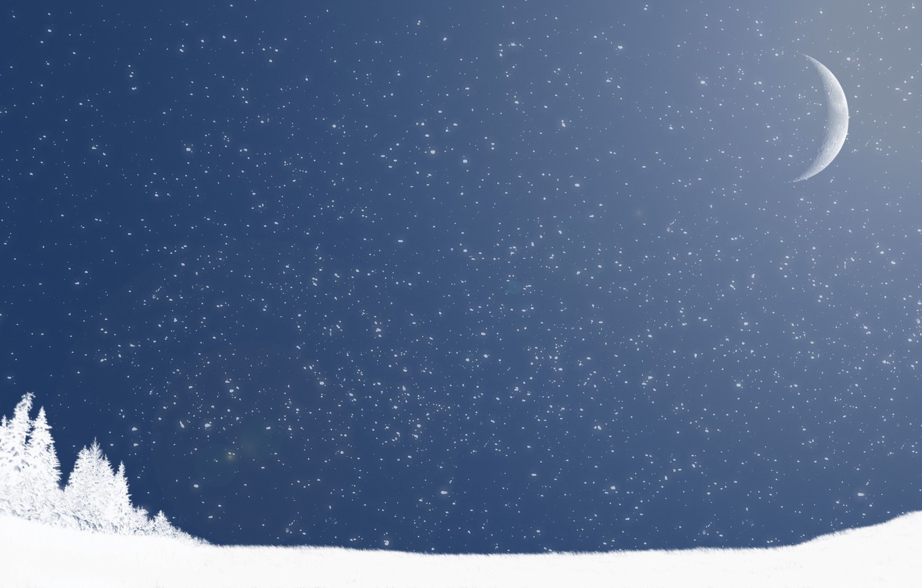 Winter Minimalist Wallpapers