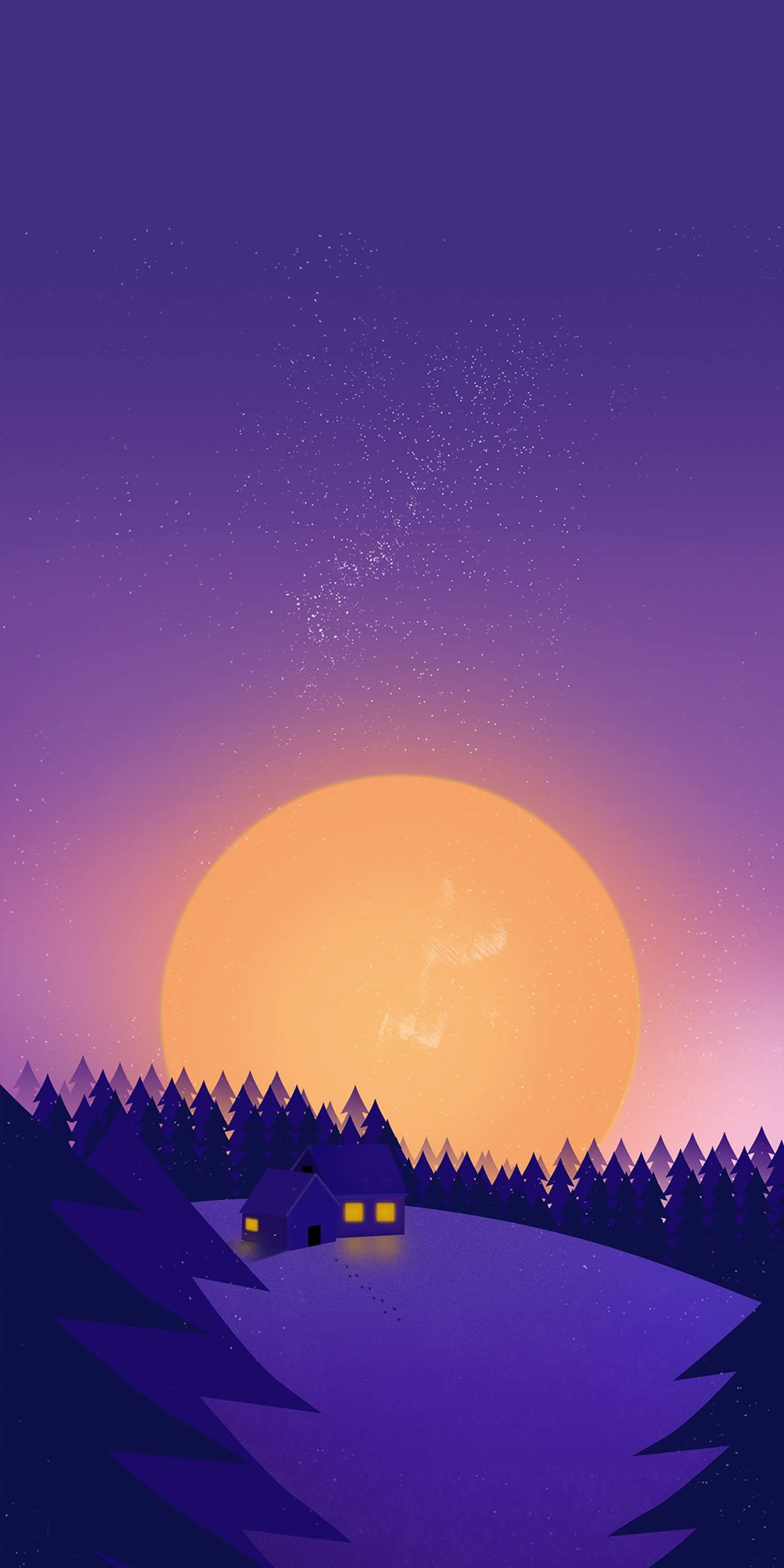 Winter Minimalist Wallpapers