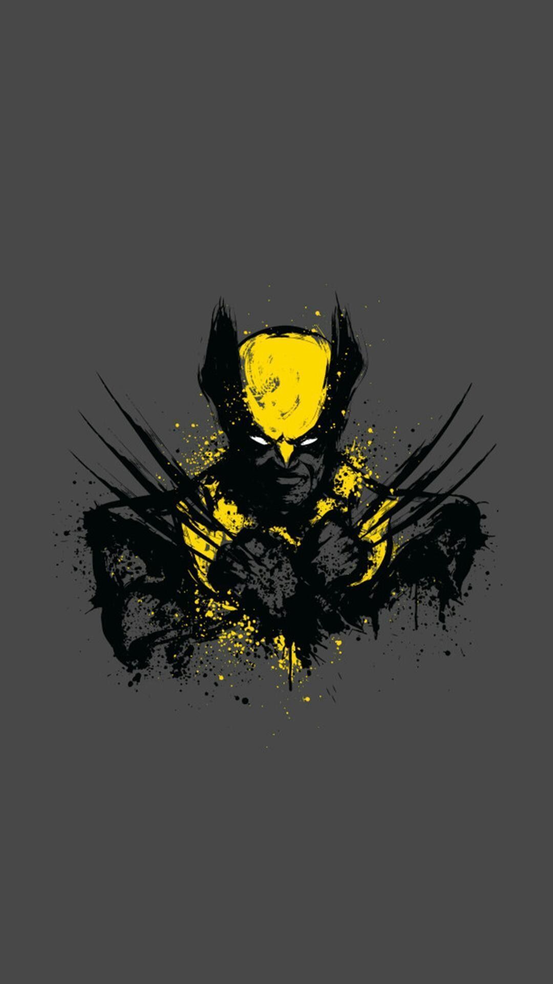 Wolverine Gold Claws Dark Wallpapers