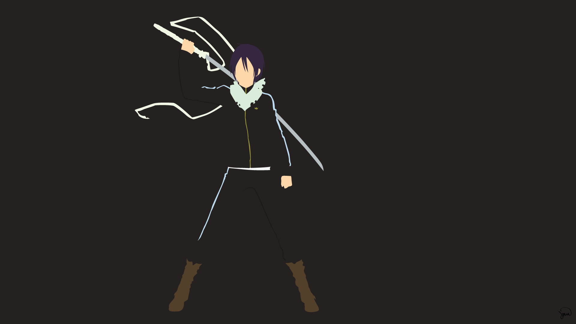 Yato Minimal Wallpapers