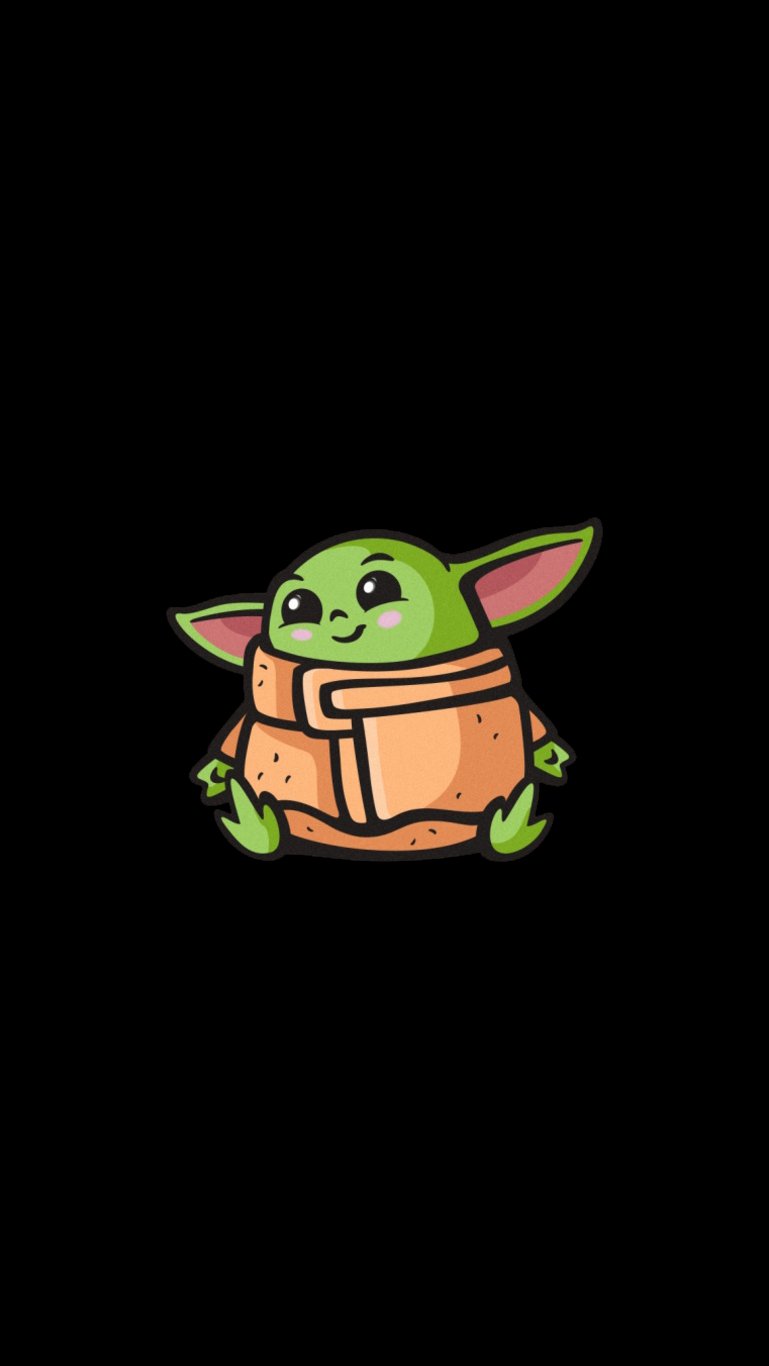 Yoda Baby Minimal Art Wallpapers