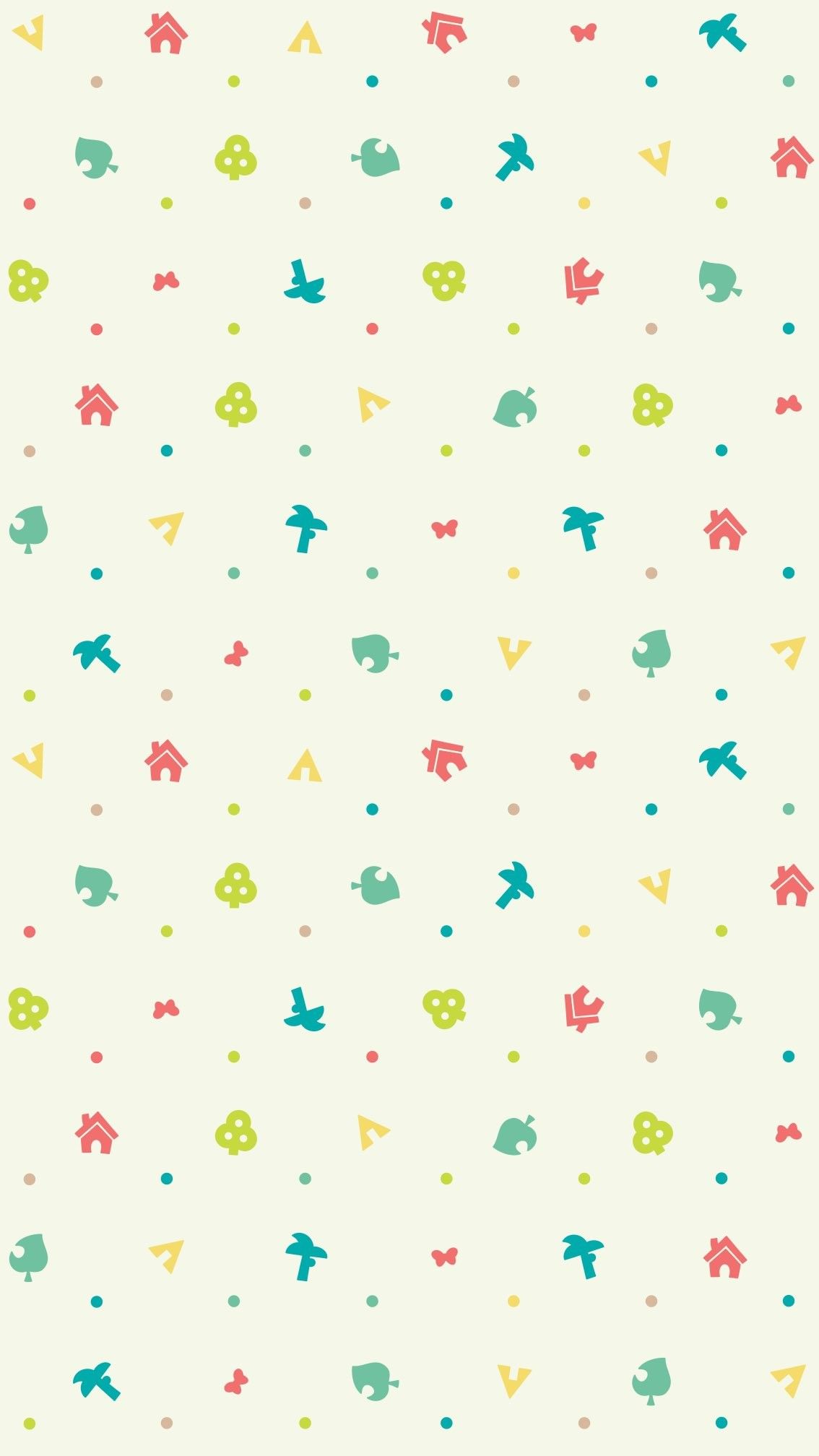 Minimalist Animal Crossing Phone Wallpapers