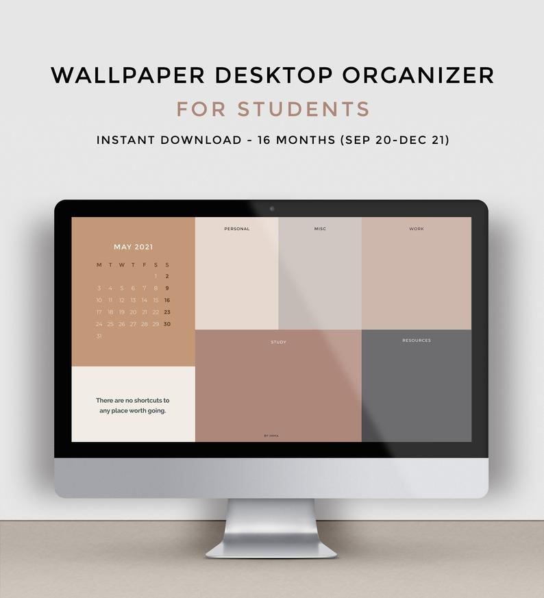 Minimalist Desktop Organizer Wallpapers