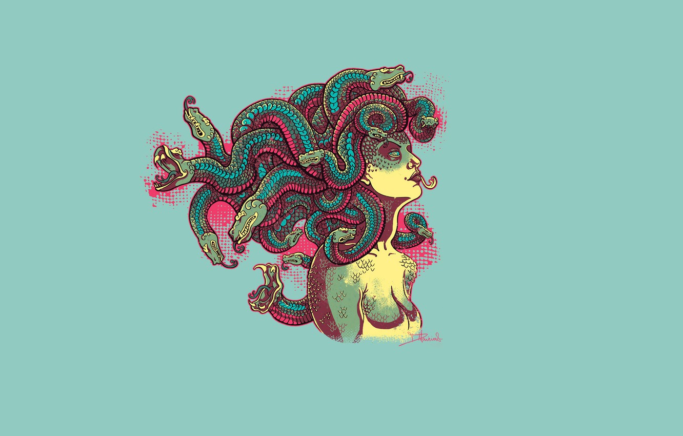 Minimalist Medusa Wallpapers