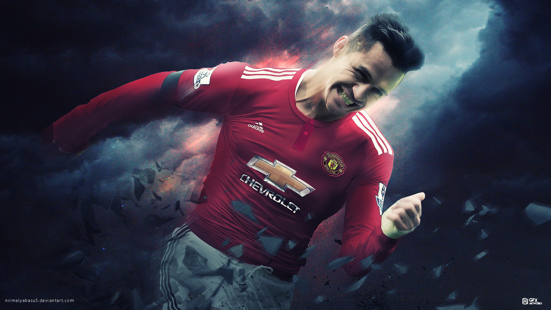 Alexis Sanchez Manchester United Wallpapers