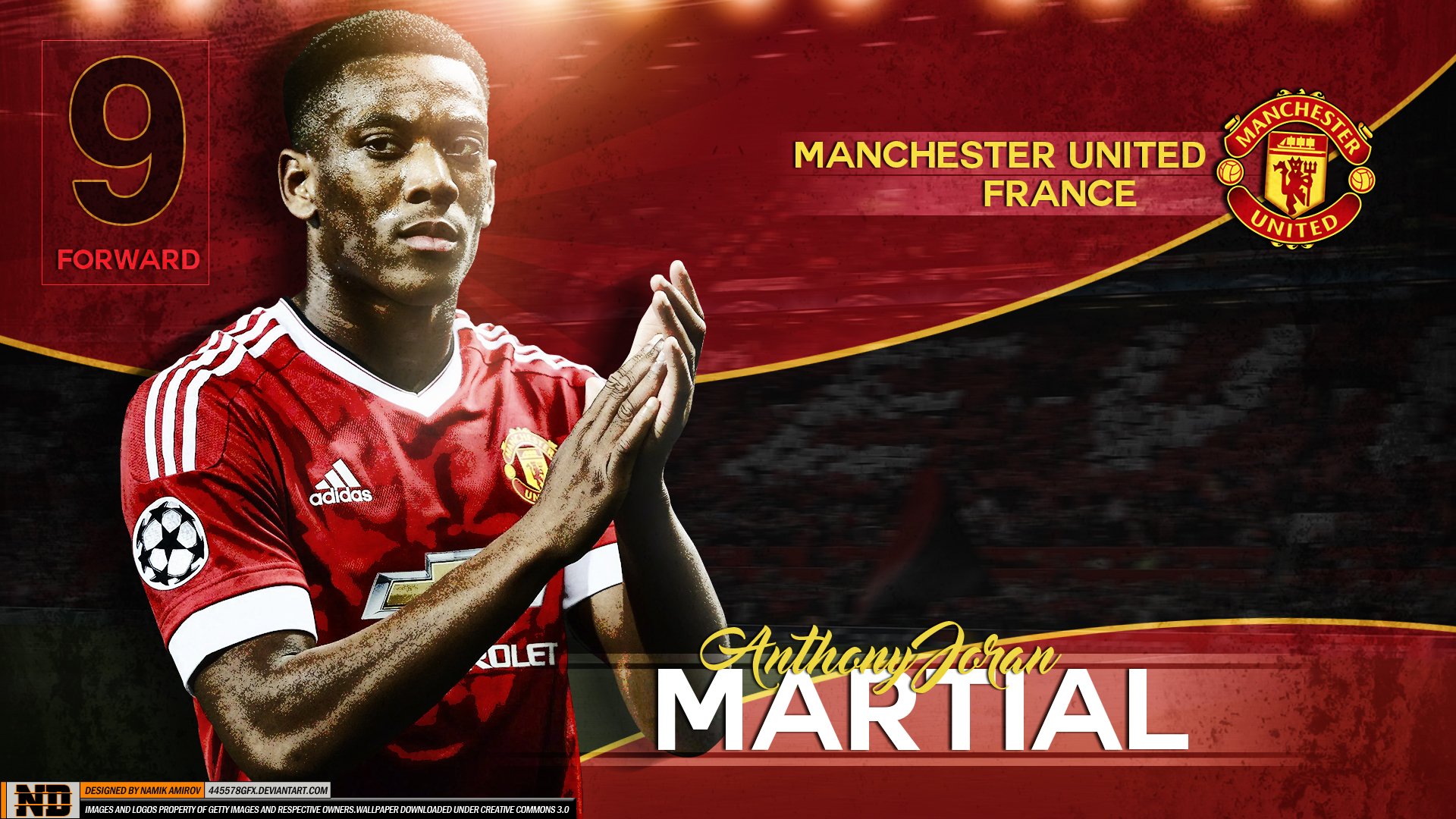 Anthony Martial  Manchester United Wallpapers