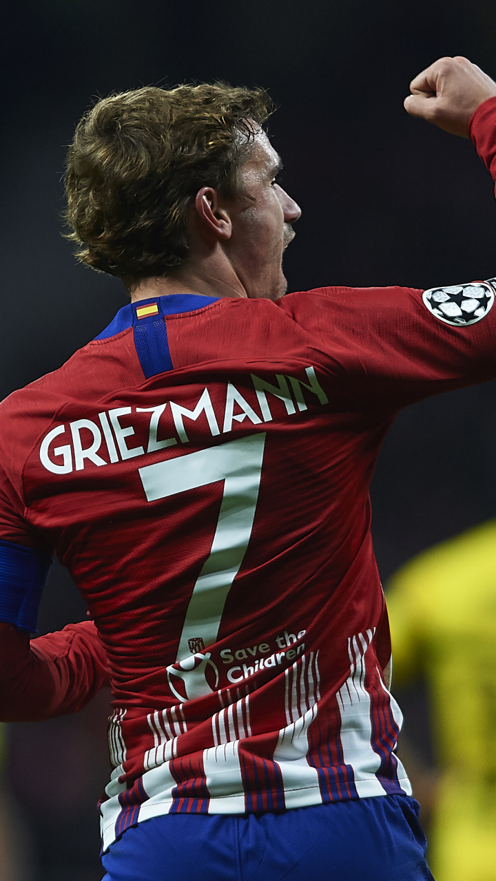 Antoine Griezmann Atletico Madrid Player Wallpapers