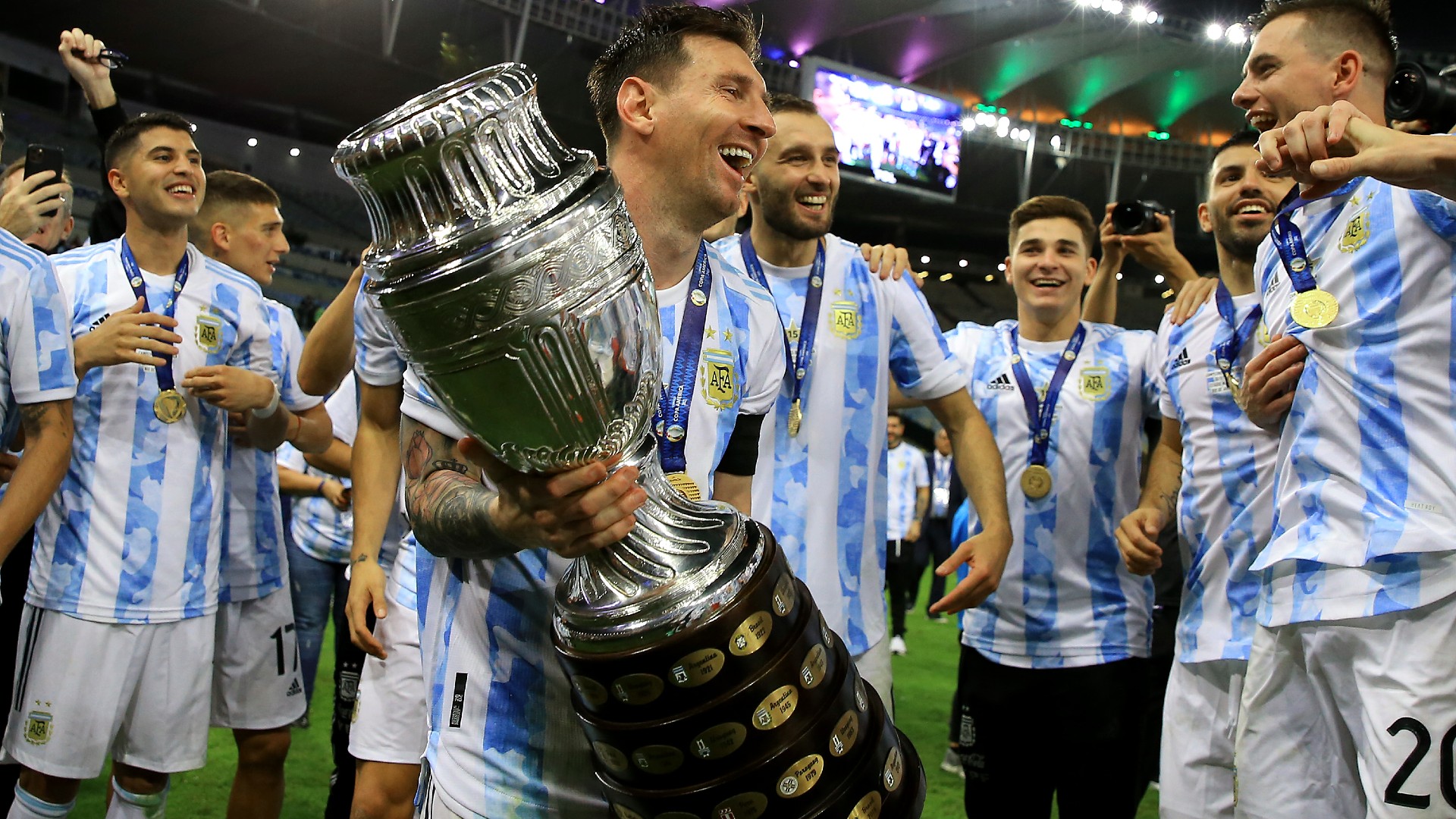 Argentina Copa AmeRica Champions 2021 Wallpapers