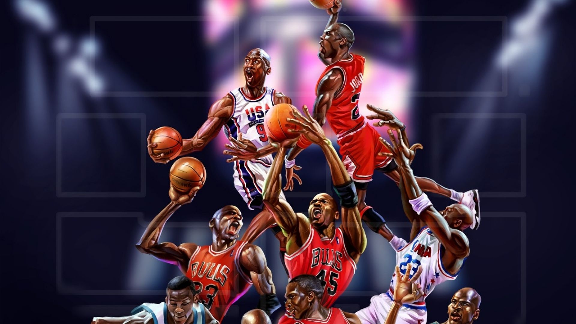 Basketball Artistic Wallpapers