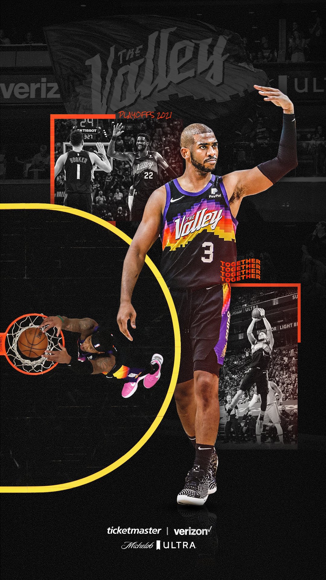 Chris Paul Phoenix Suns Nba 2021 Wallpapers