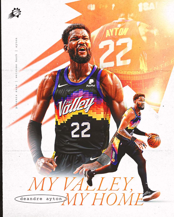 Deandre Ayton Phoenix Suns 2021 Wallpapers