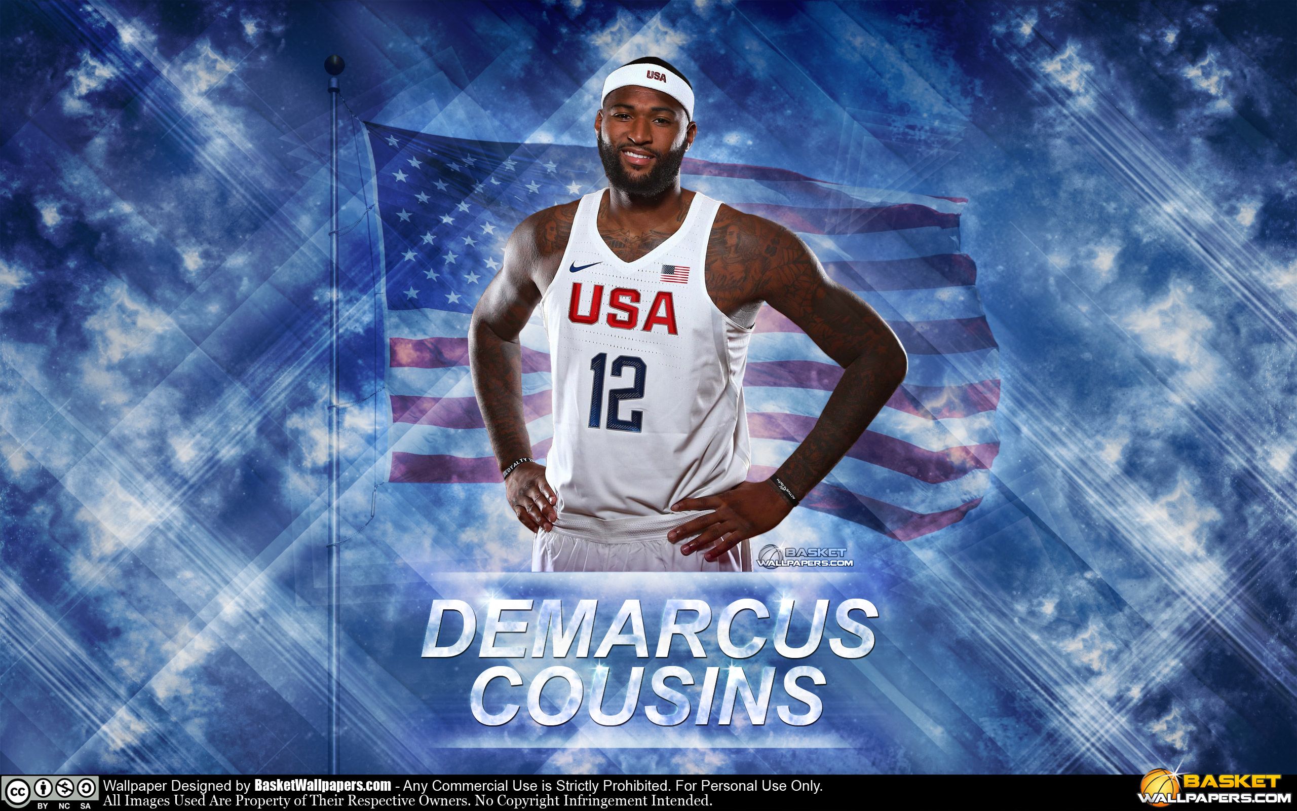 Demarcus Cousins Golden State Warriors Wallpapers