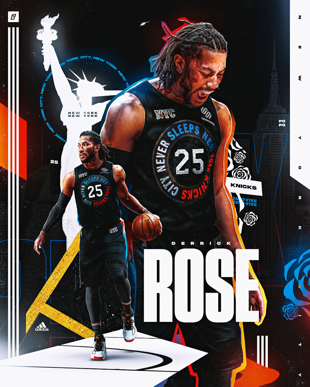 Derrick Rose 2021 Wallpapers