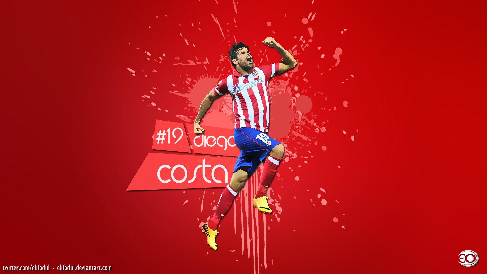 Diego Costa Spanish Soccer Player Wallpapers
