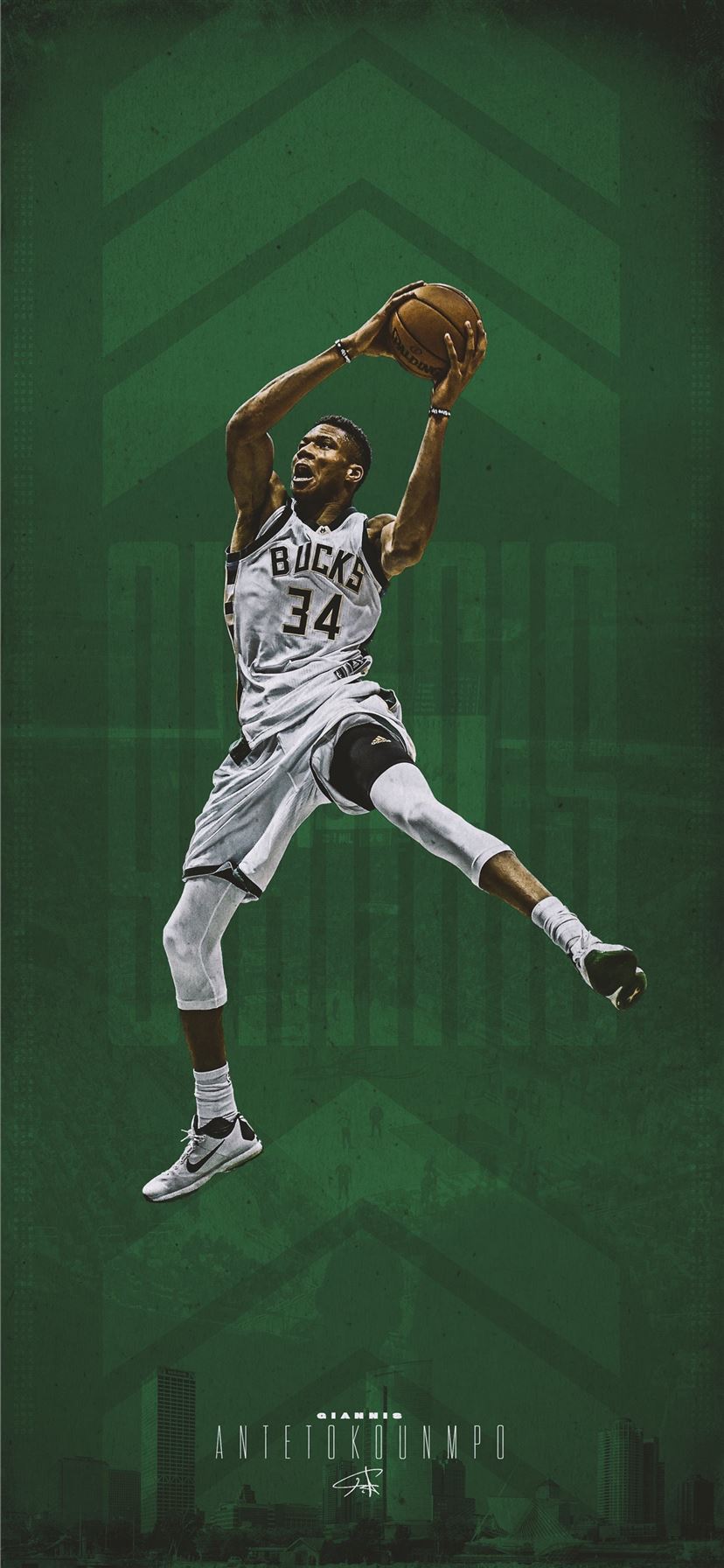 Giannis Antetokounmpo Bucks Wallpapers