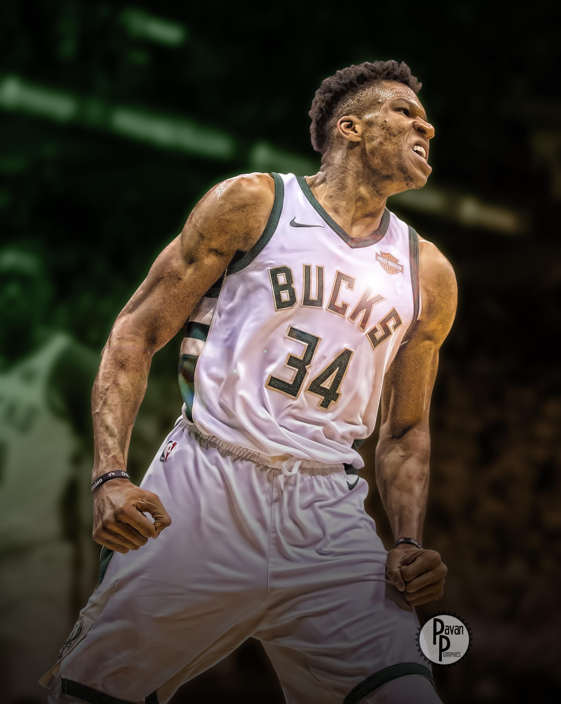 Giannis Antetokounmpo Bucks Wallpapers