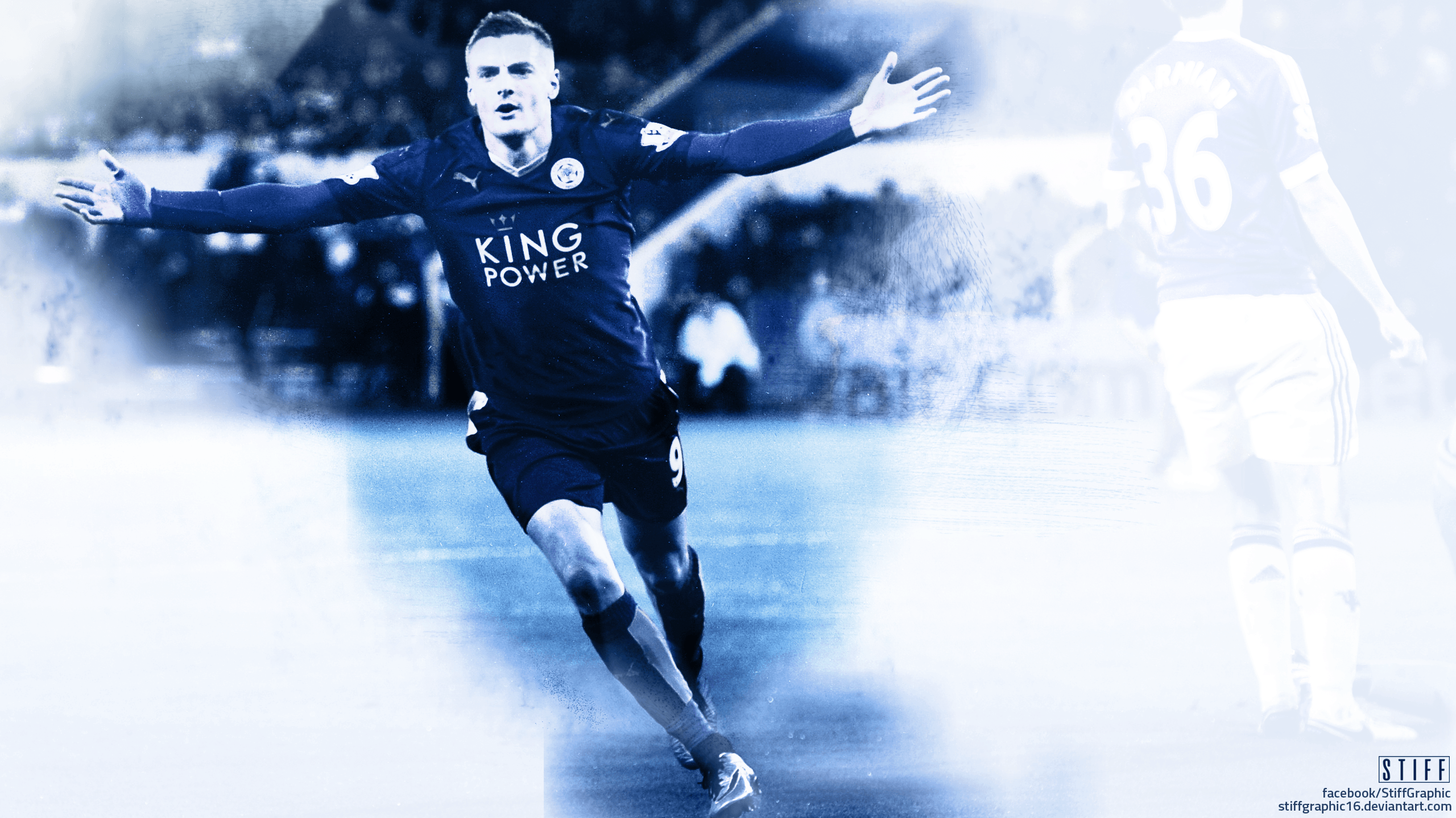 Jamie Vardy Art Wallpapers