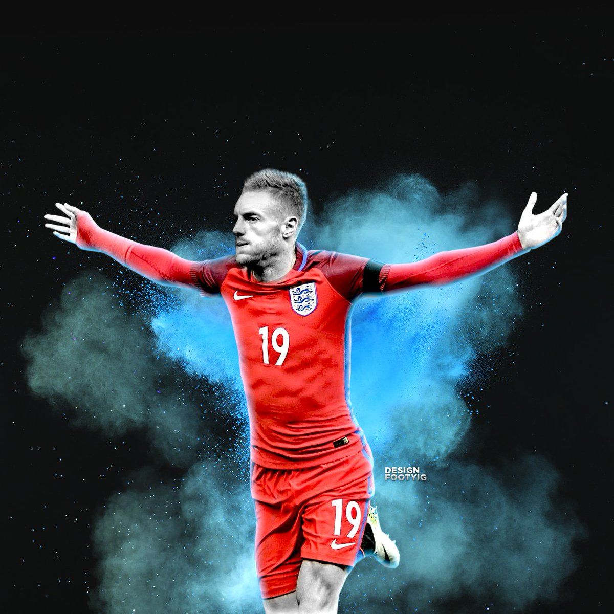 Jamie Vardy Art Wallpapers