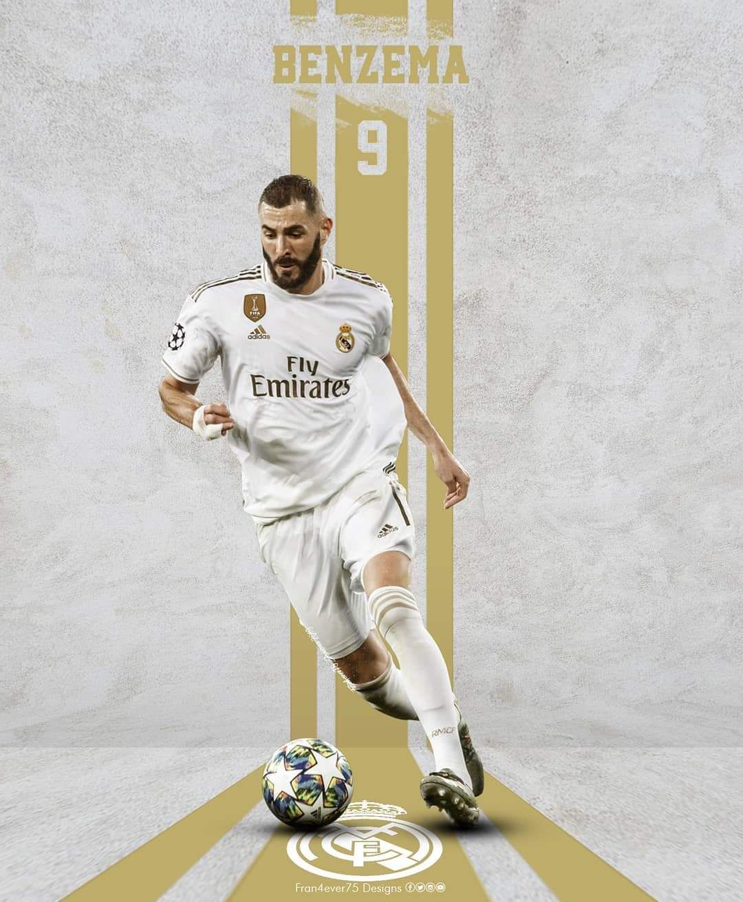 Karim Benzema Real Madrid 2021 Wallpapers