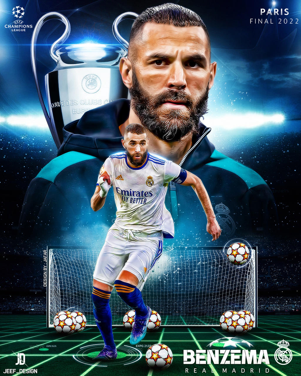 Karim Benzema Real Madrid 2021 Wallpapers