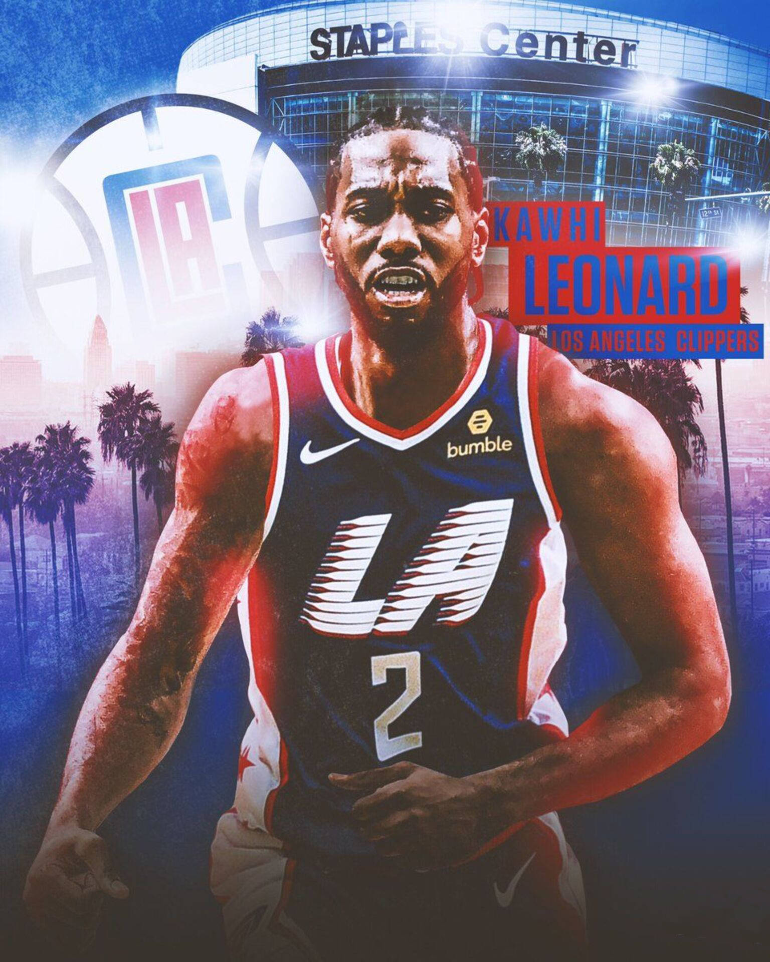 Kawhi Leonard 4K La Clippers Wallpapers