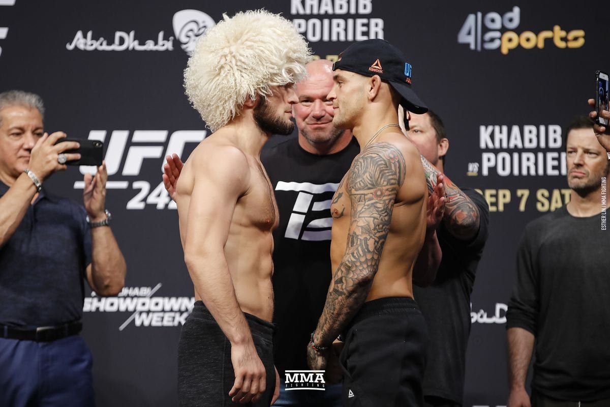 Khabib Nurmagomedov Vs Dustin Poirier Wallpapers