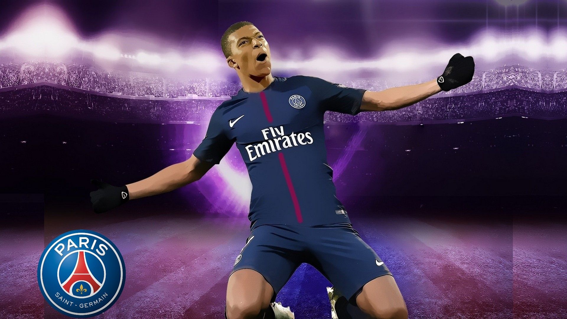 Kylian Mbappe Psg 2021 Wallpapers