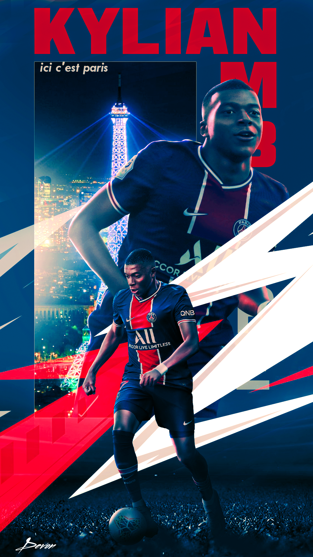 Kylian Mbappe Psg 2021 Wallpapers