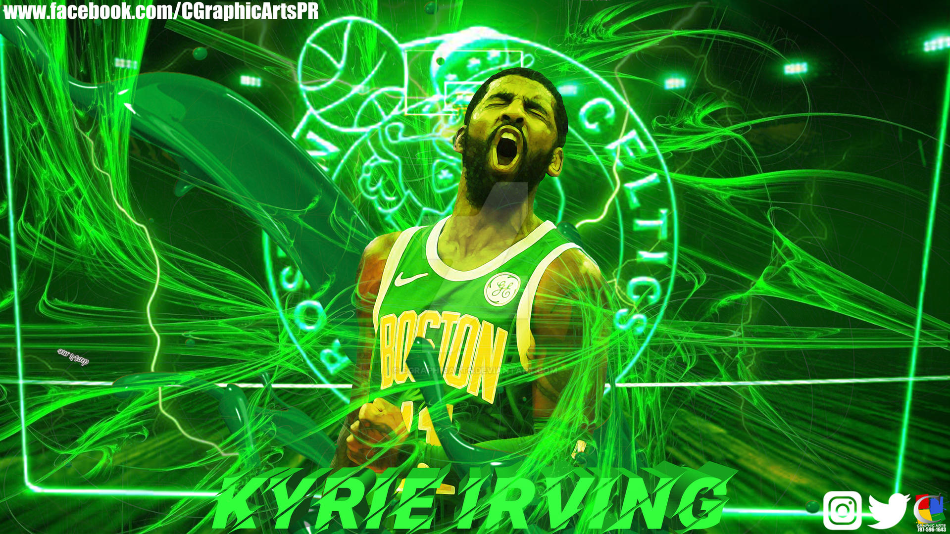 Kyrie Irving Celtics Wallpapers