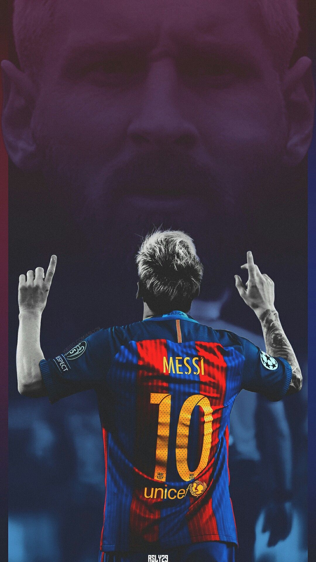 Lionel Messi Barcelona Tribute Wallpapers