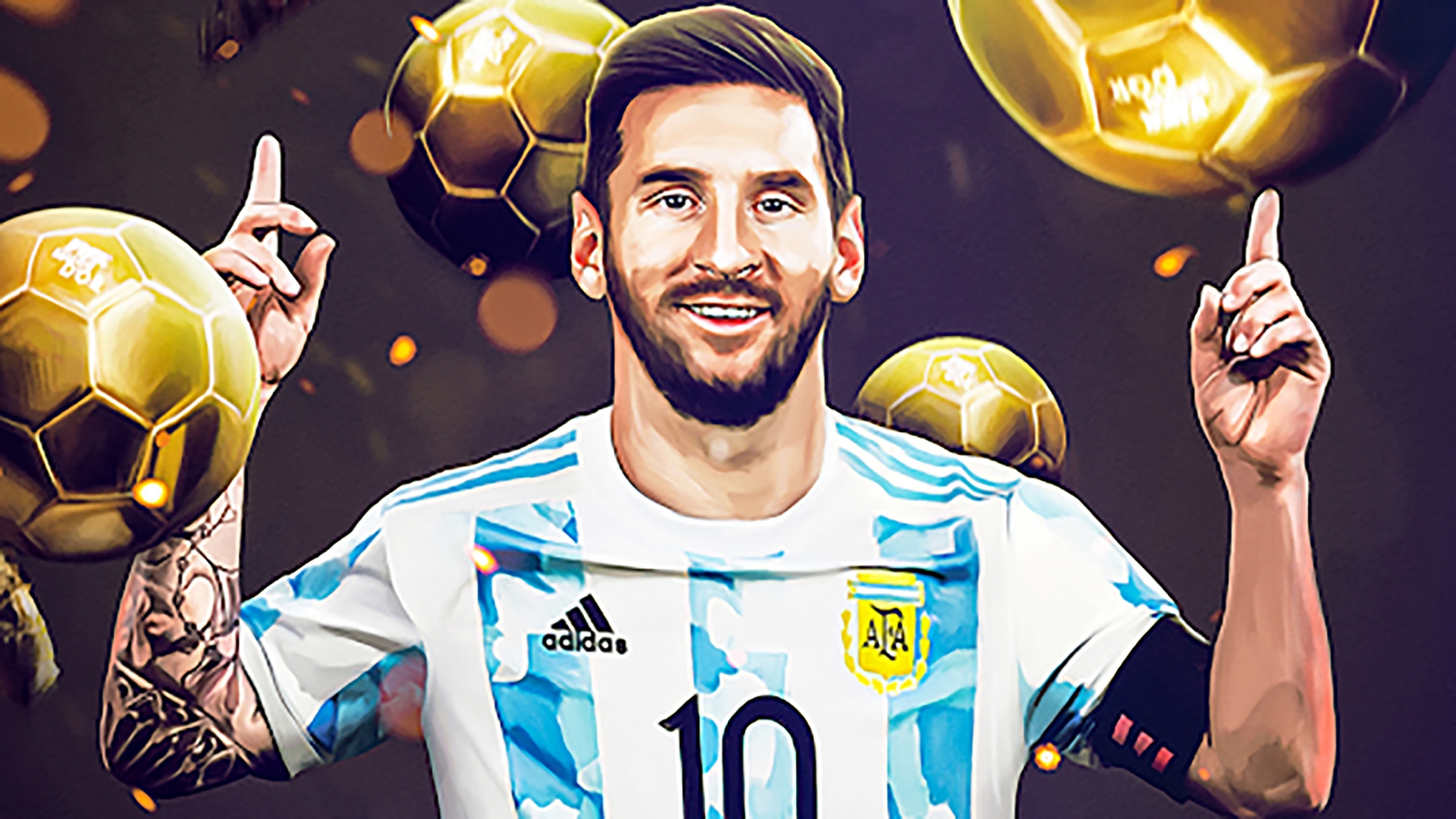 Lionel Messi In Fifa 2018 World Cup Wallpapers