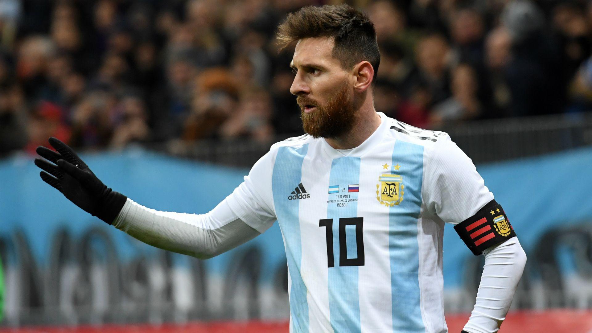 Lionel Messi In Fifa 2018 World Cup Wallpapers