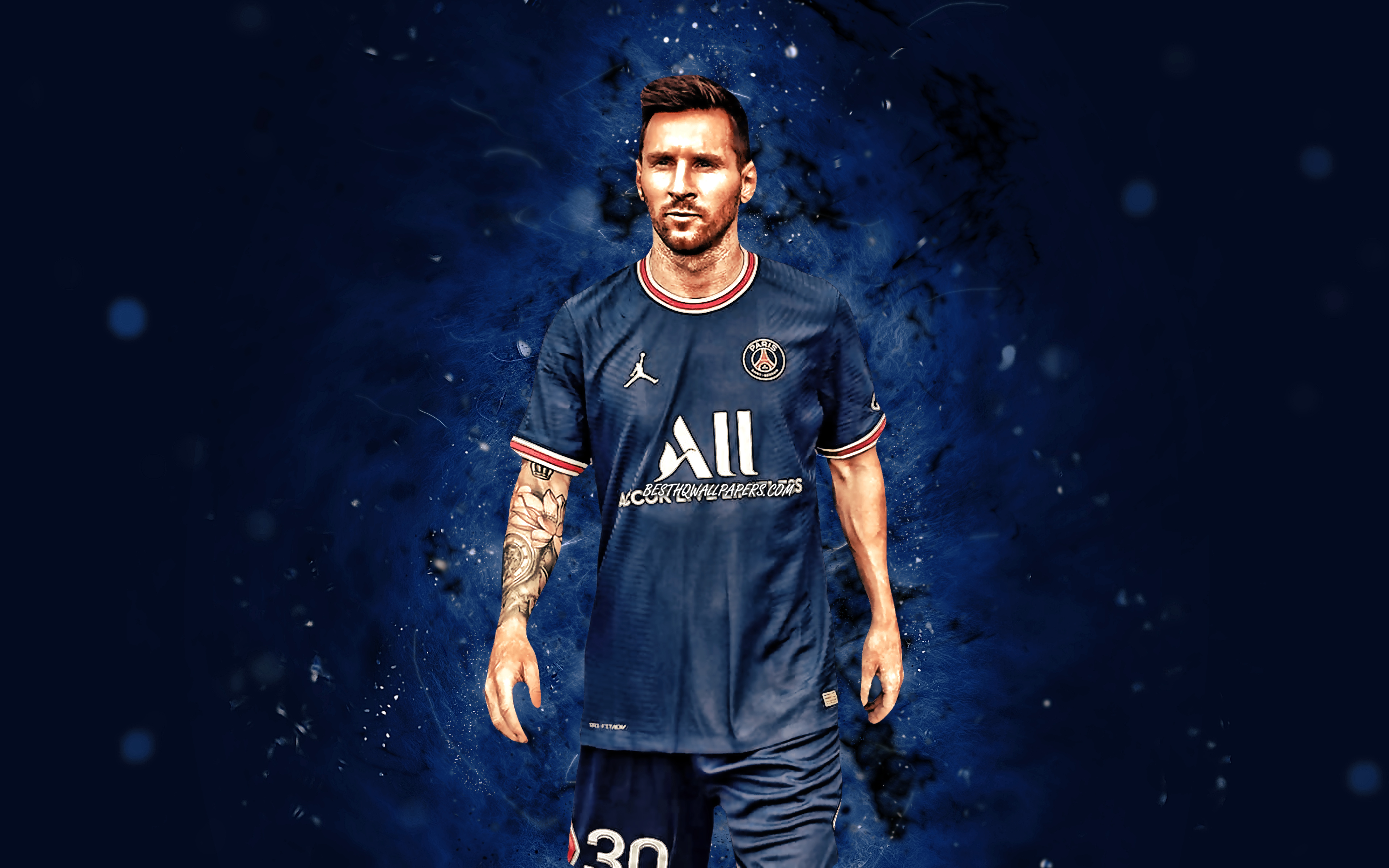 Lionel Messi Psg 2021 Wallpapers