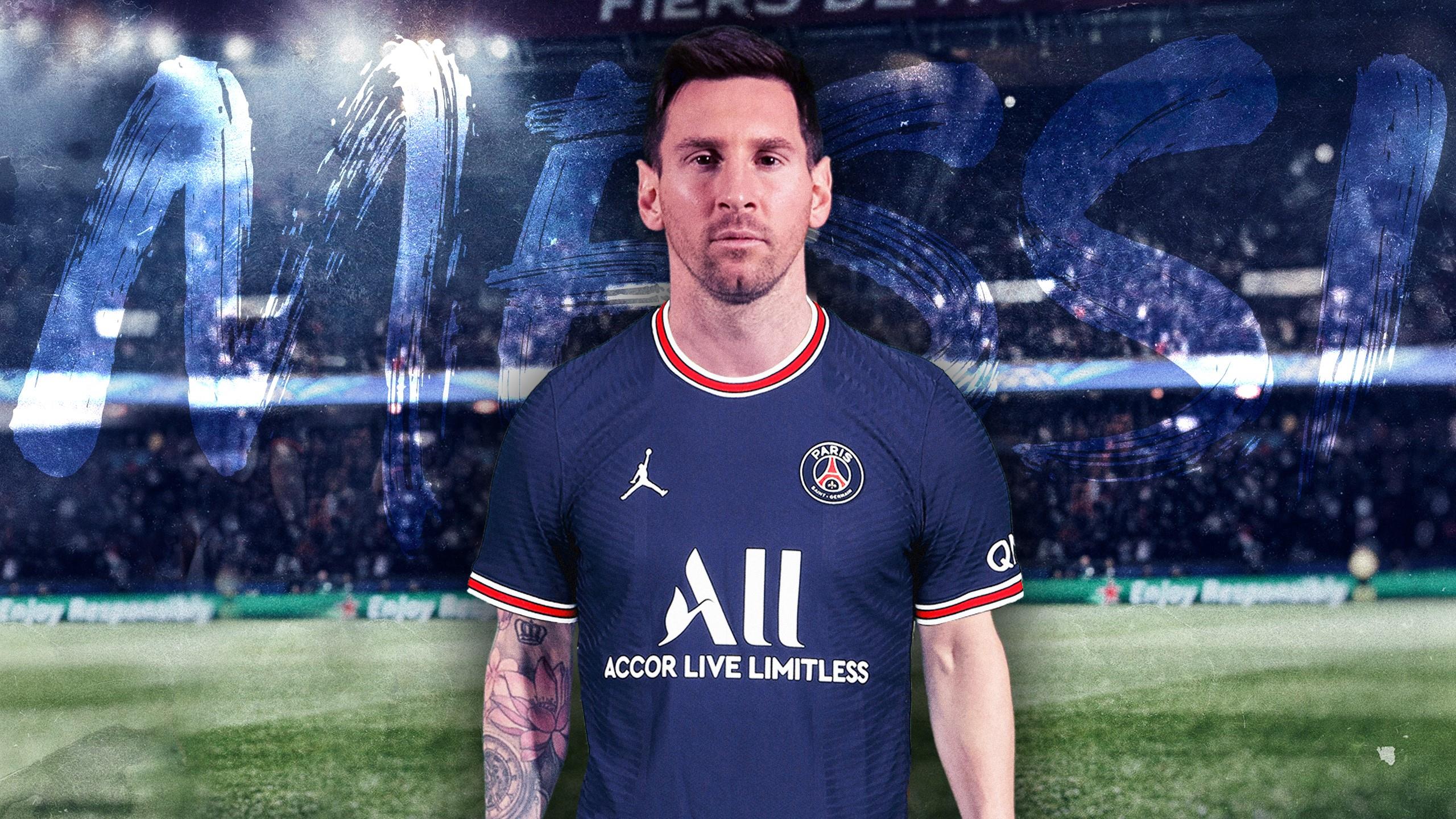 Lionel Messi Psg 2021 Wallpapers