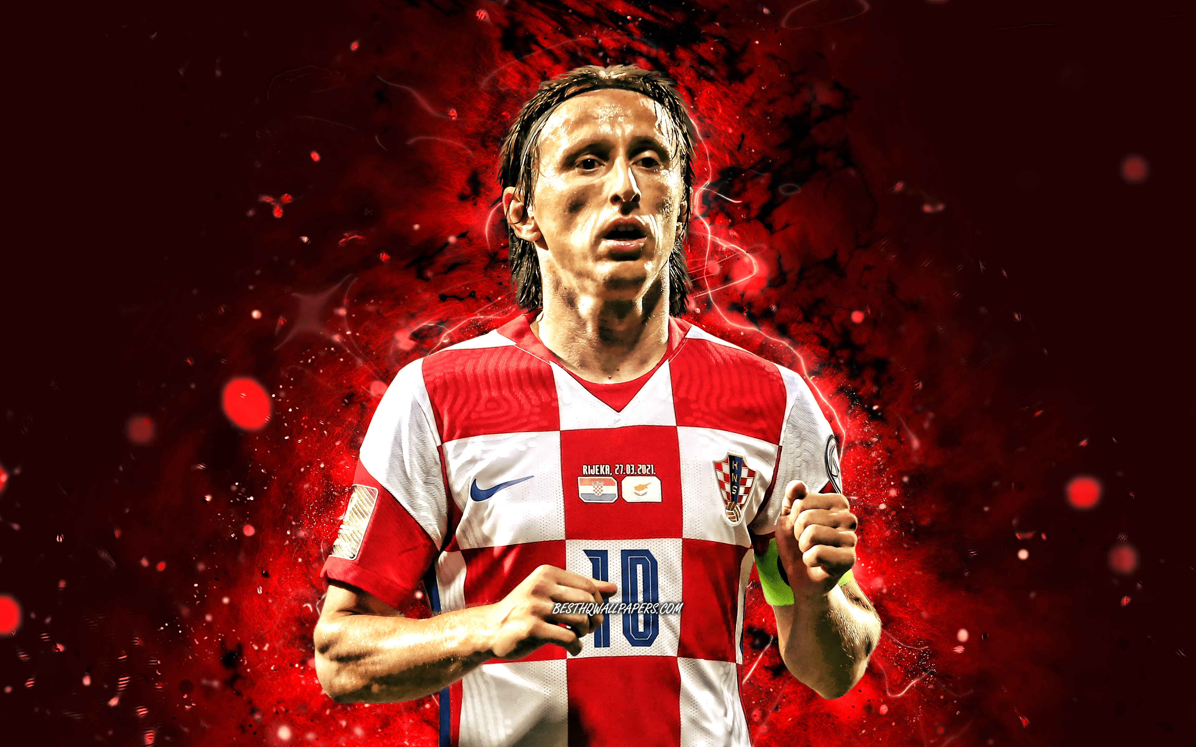 Luka Modric 2021 Art Wallpapers