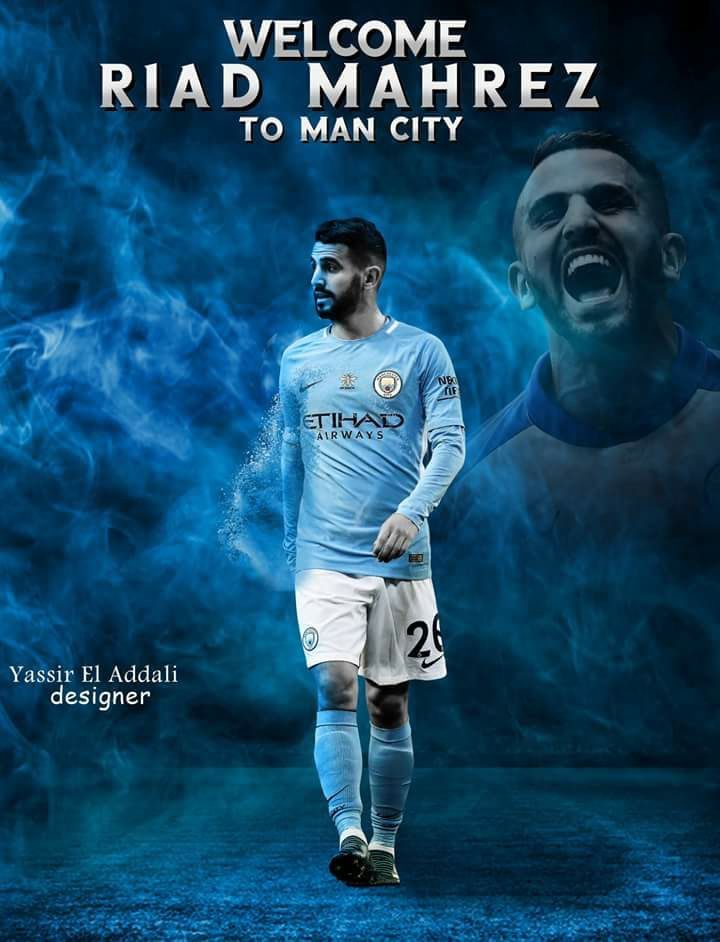 Mahrez Manchester City Wallpapers