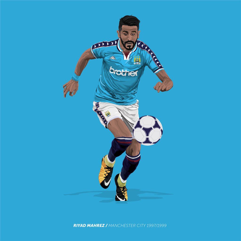 Mahrez Manchester City Wallpapers