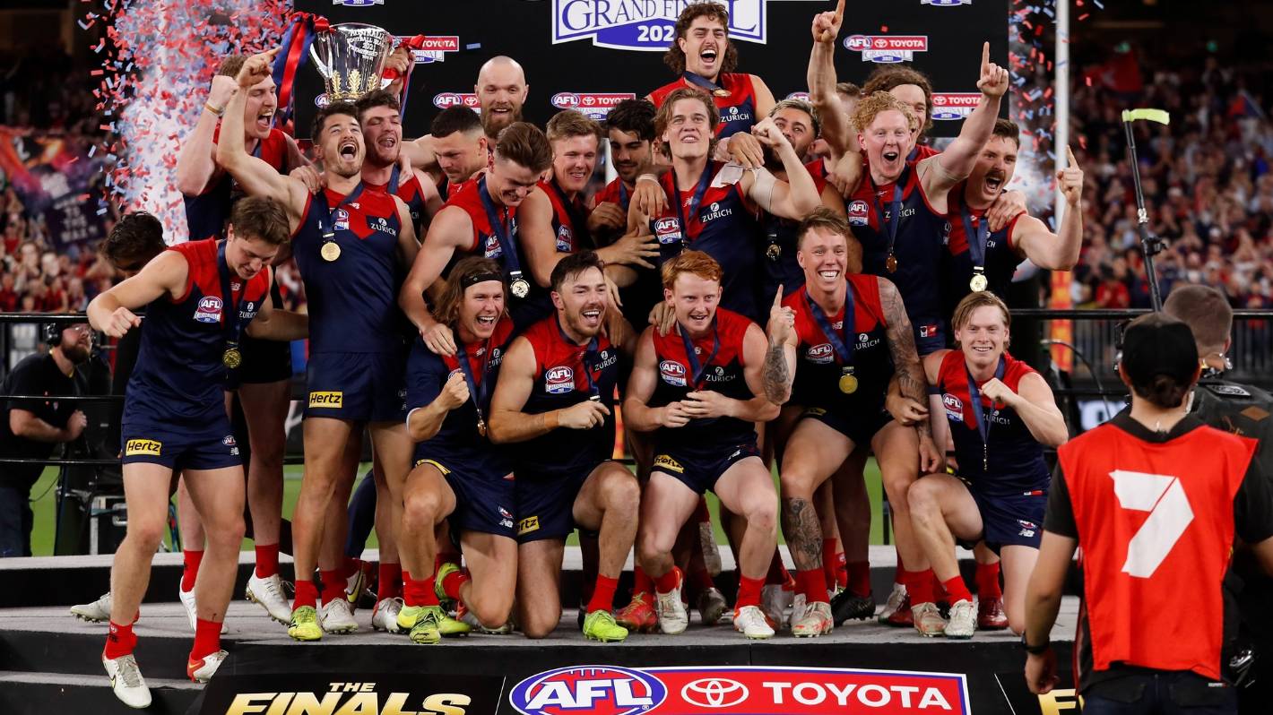 Melbourne Demons Afl 2021 Champions Wallpapers