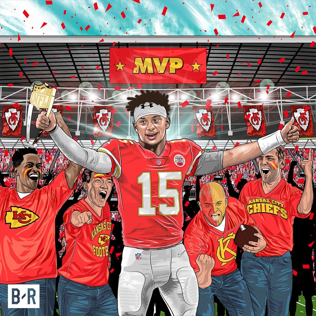 Patrick Mahomes Cartoon Wallpapers