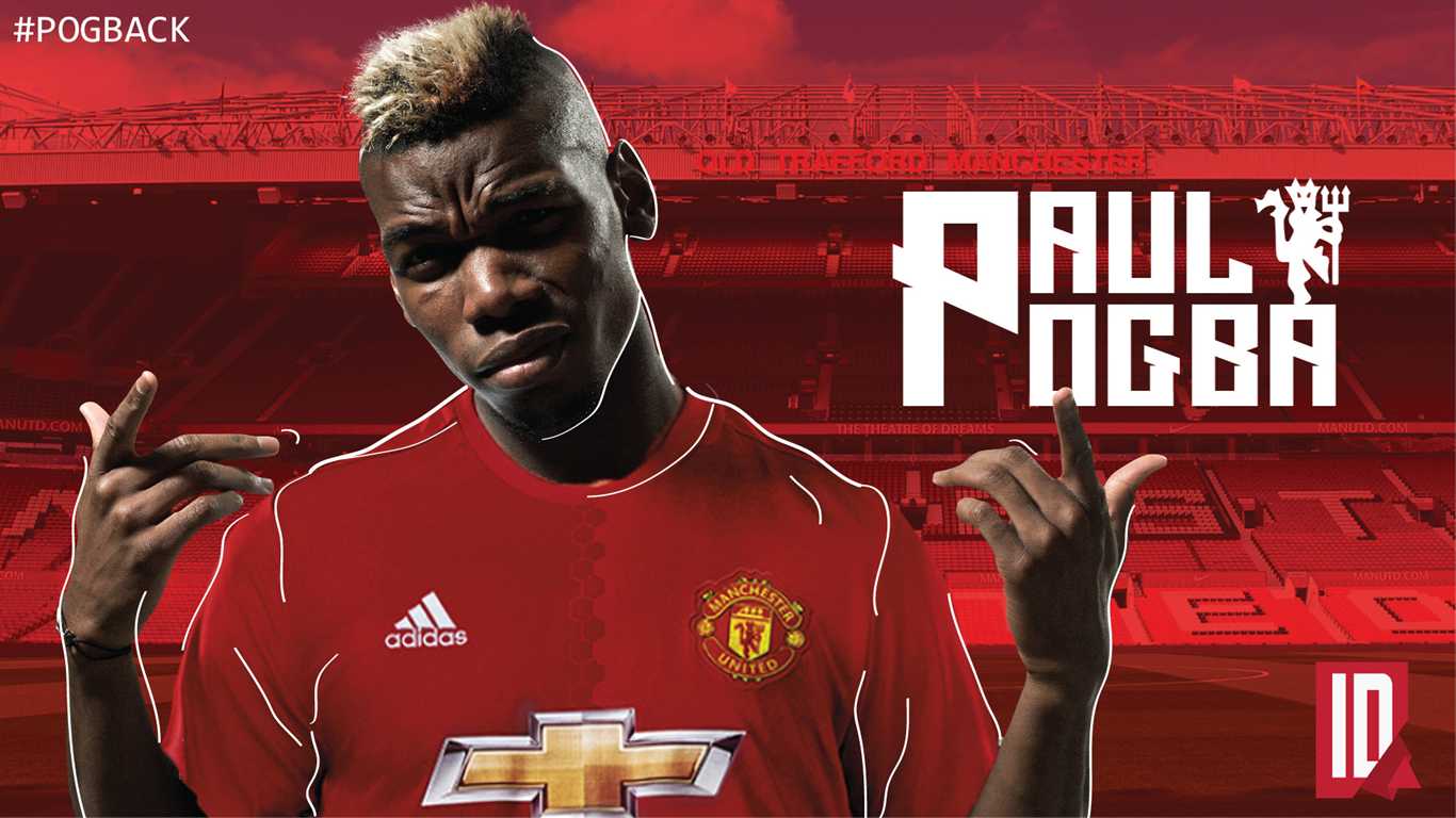 Paul Pogba Fc Manchester United Wallpapers