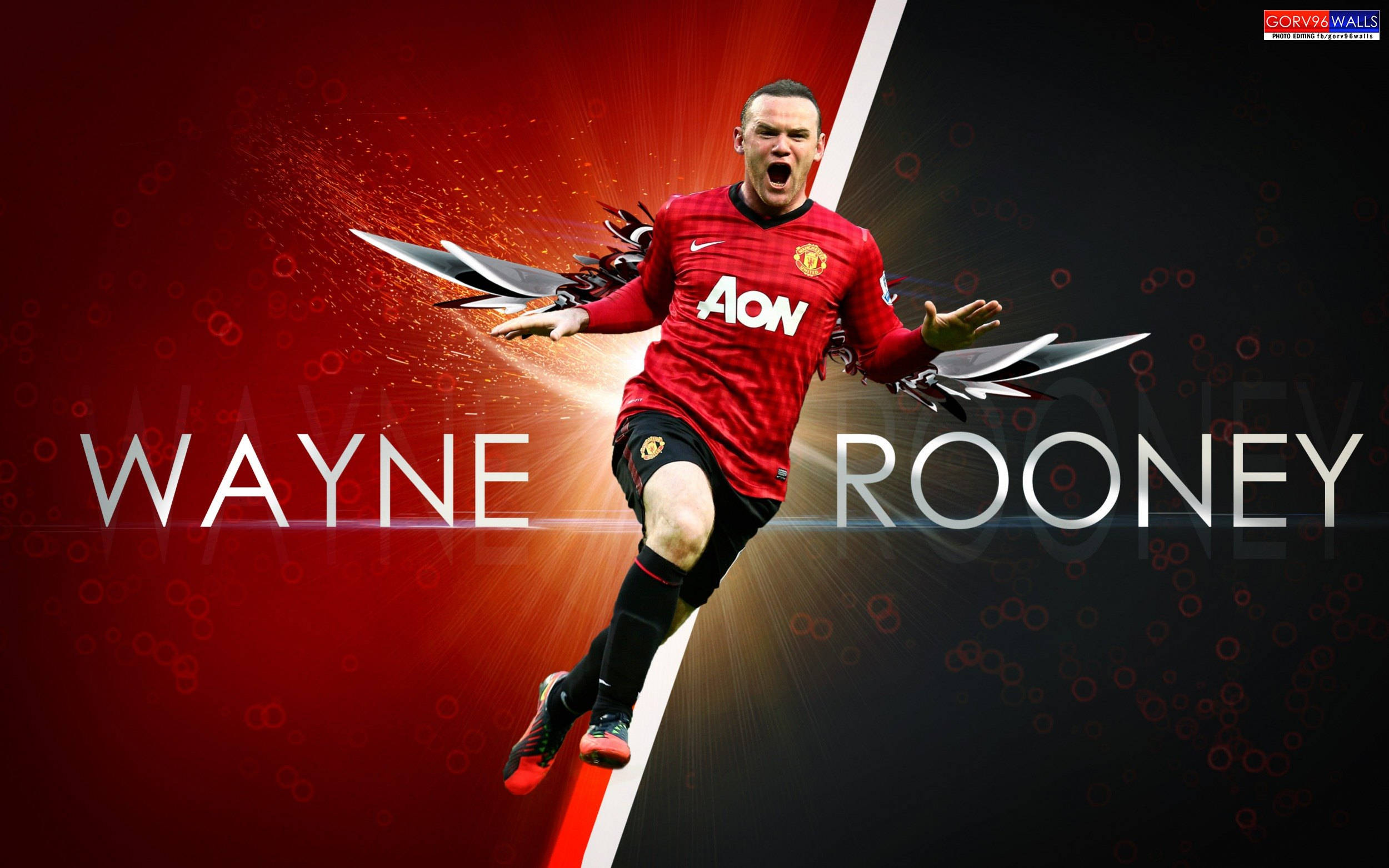 Wayne Rooney Digital Art Photography Wallpapers