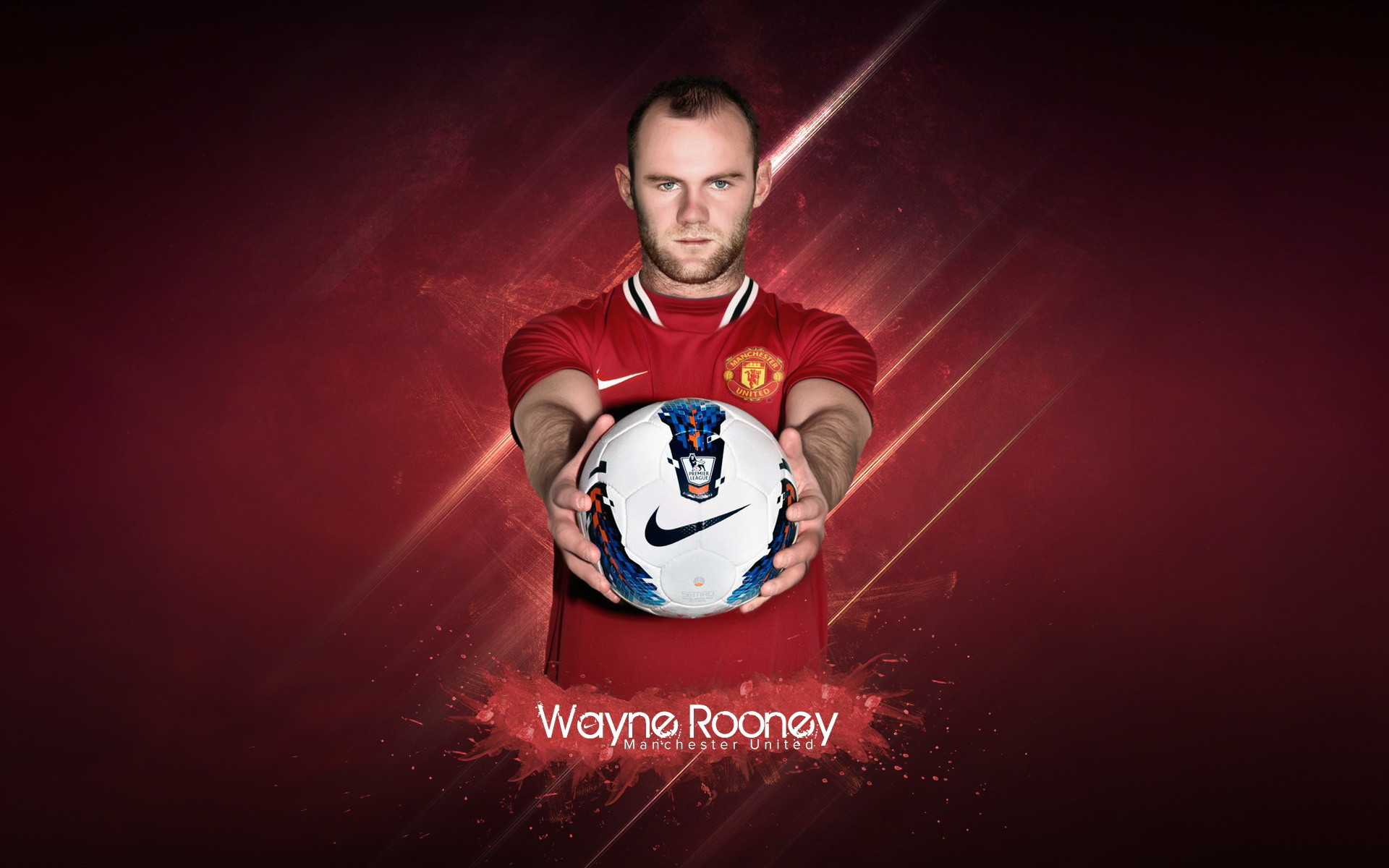 Wayne Rooney Digital Art Photography Wallpapers