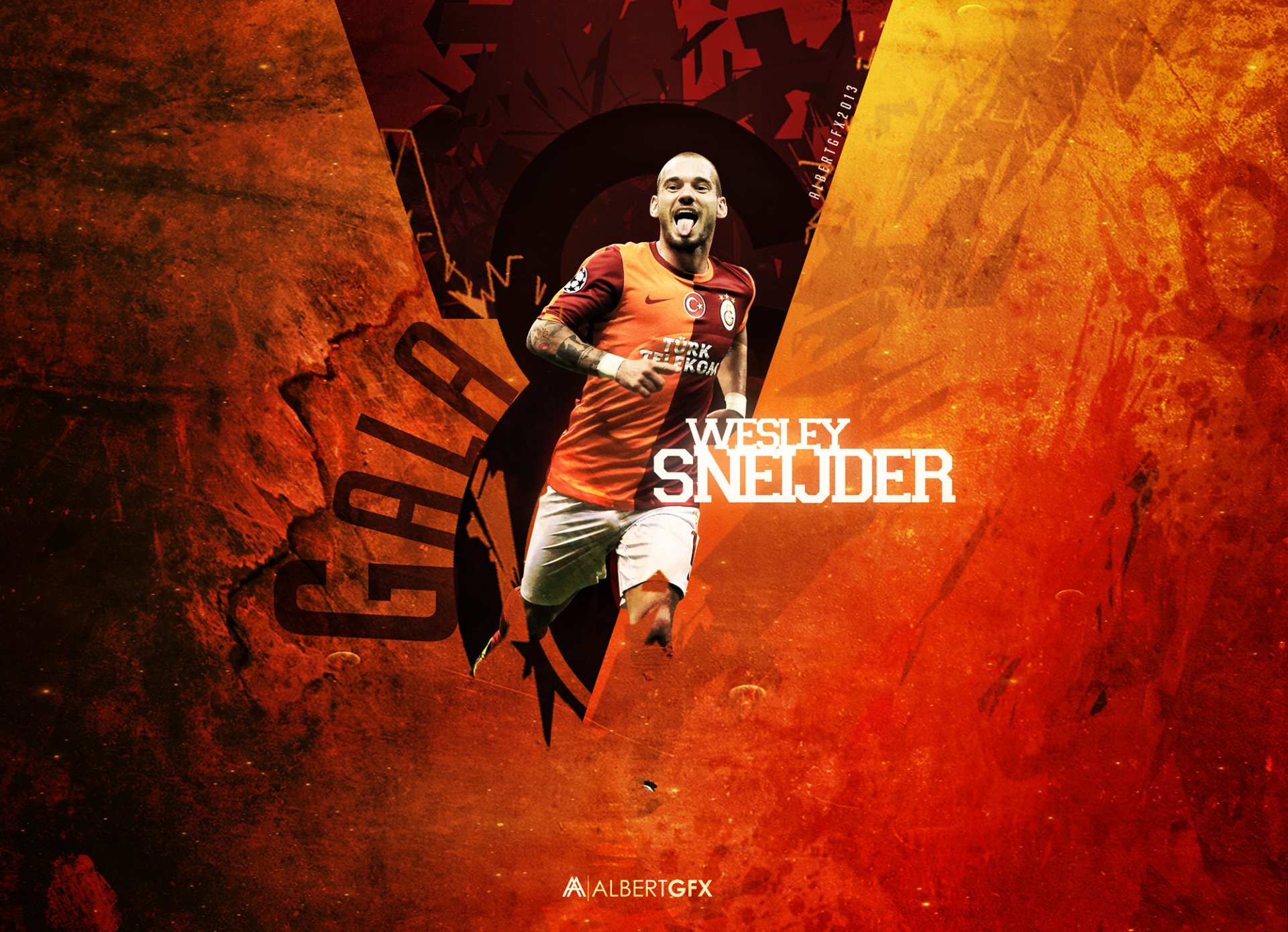 Wesley Sneijder 4K Cool Wallpapers