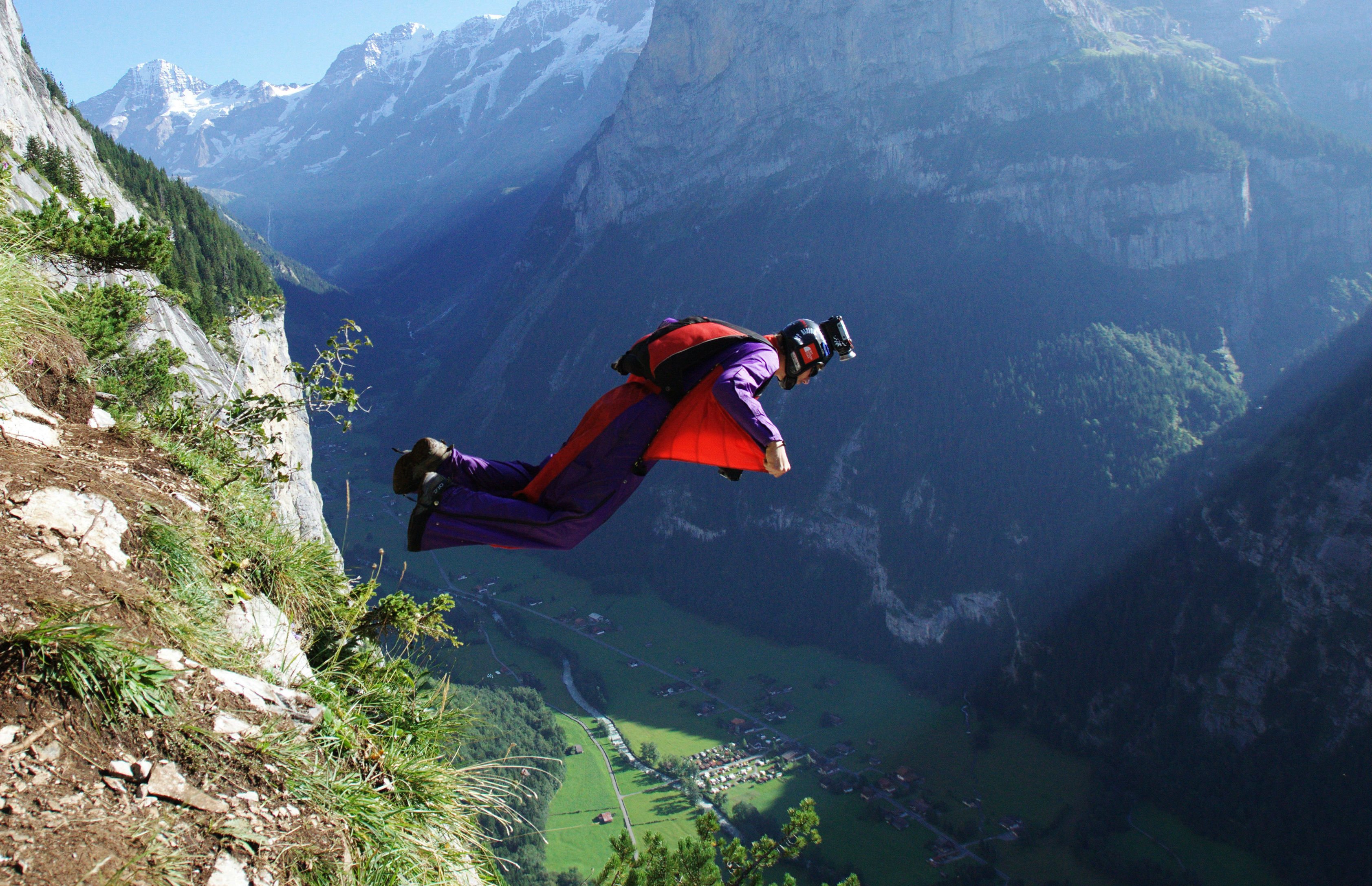 Wingsuit Flying Wallpapers