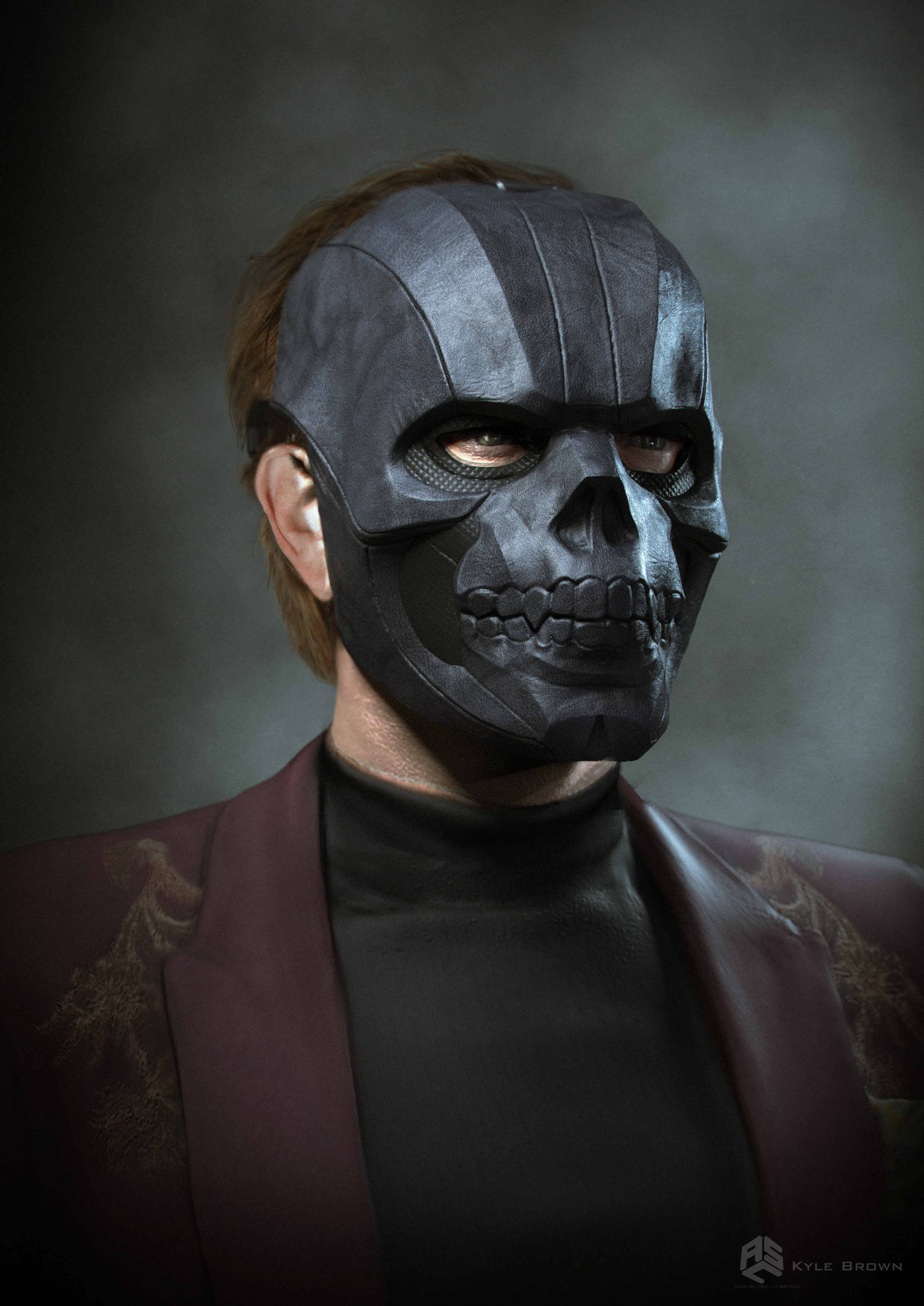 4K Black Mask Villain Wallpapers