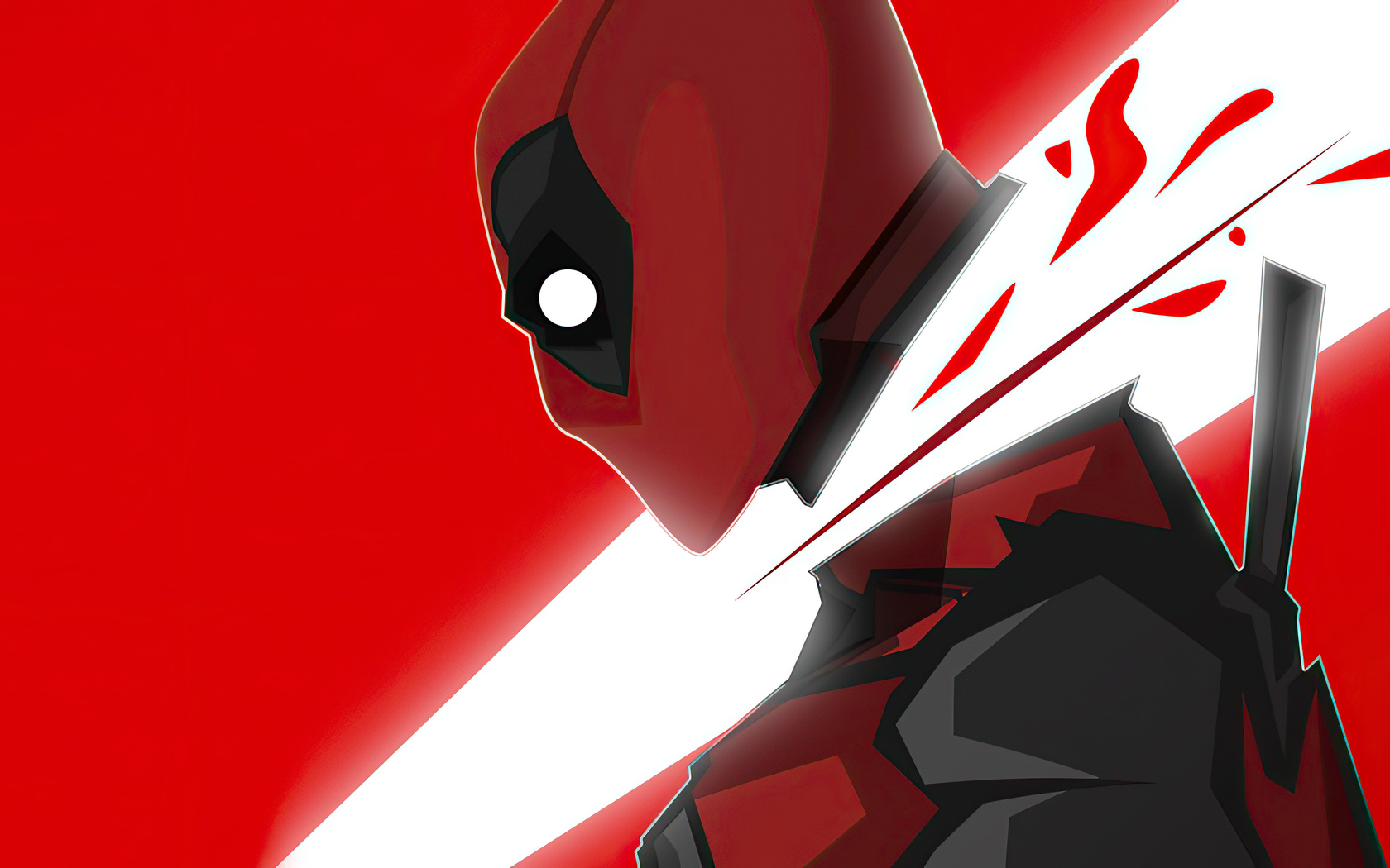 4K Deadpool Minimalism 2020 Wallpapers