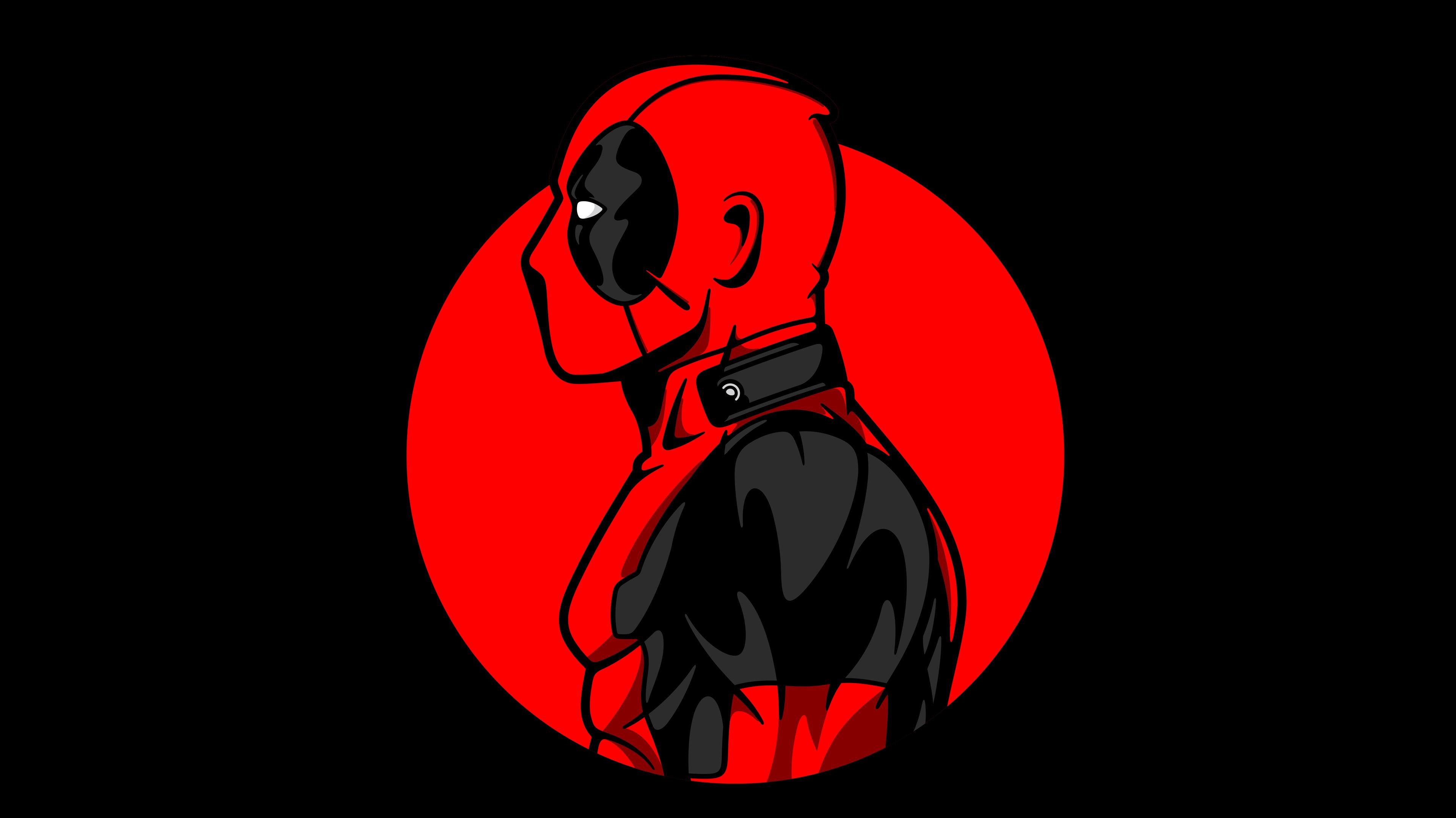 4K Deadpool Minimalism 2020 Wallpapers