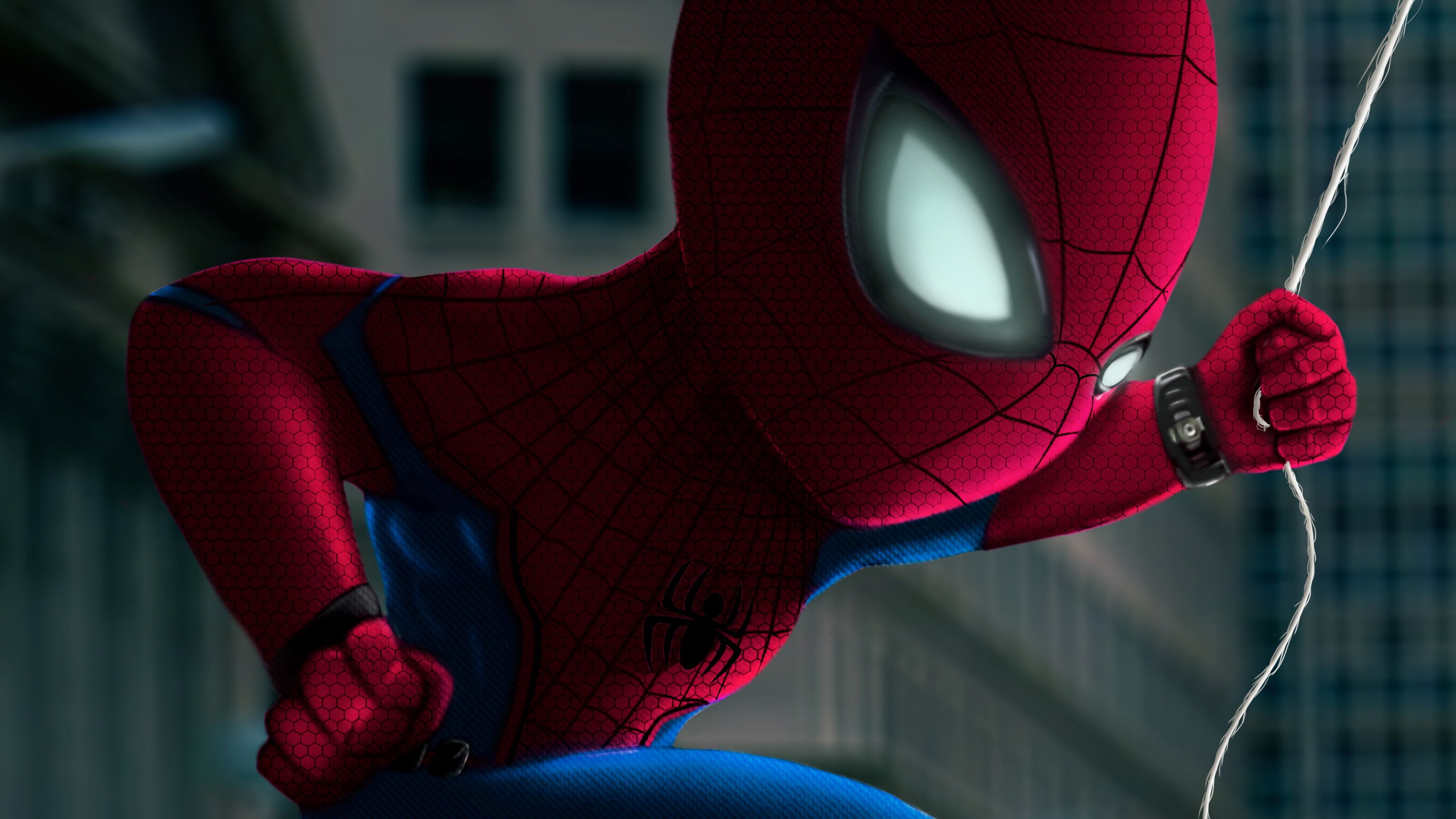 4K Spider Man Costume 2020 Digital Wallpapers