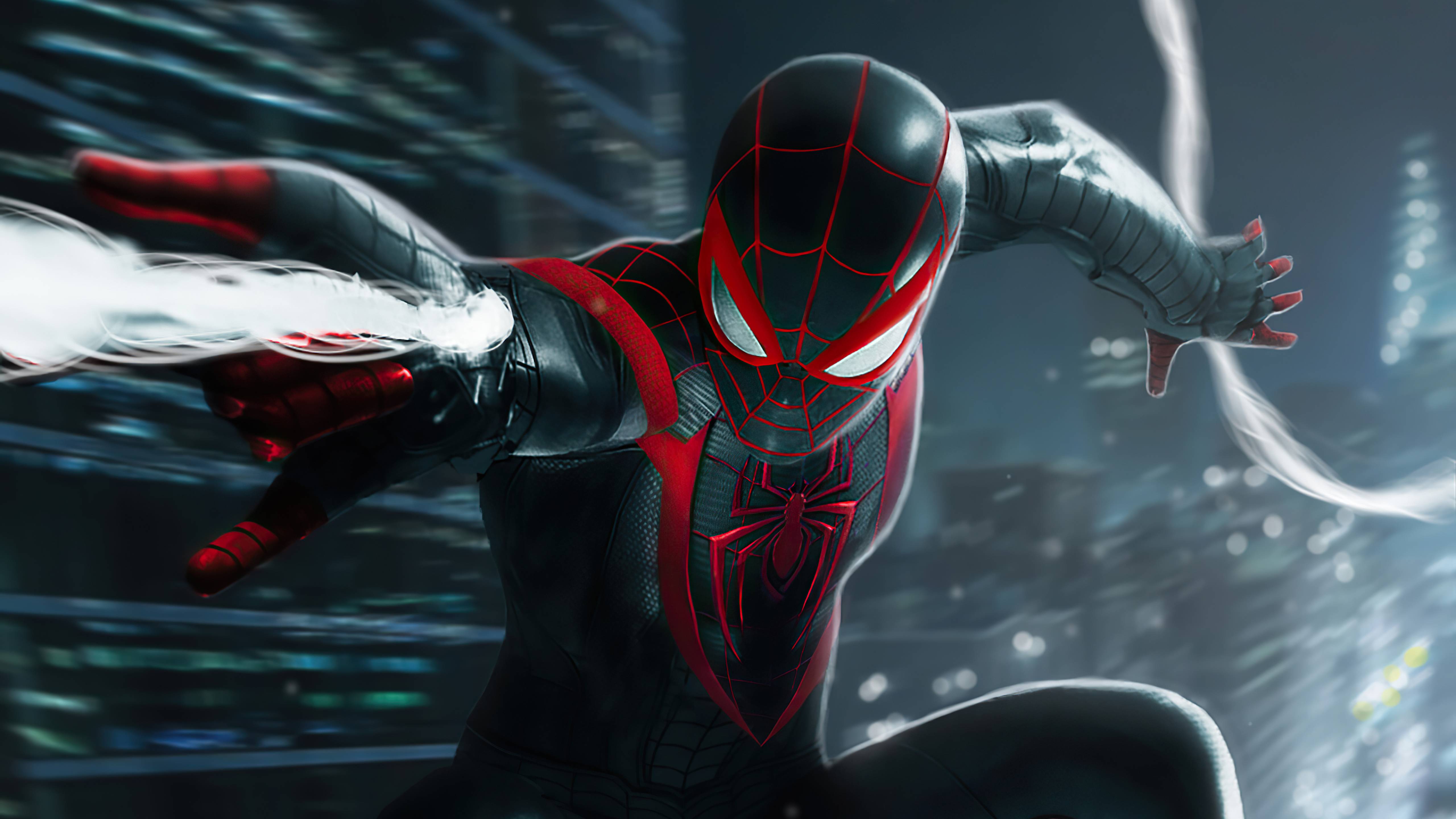 4K Spider Man Costume 2020 Digital Wallpapers